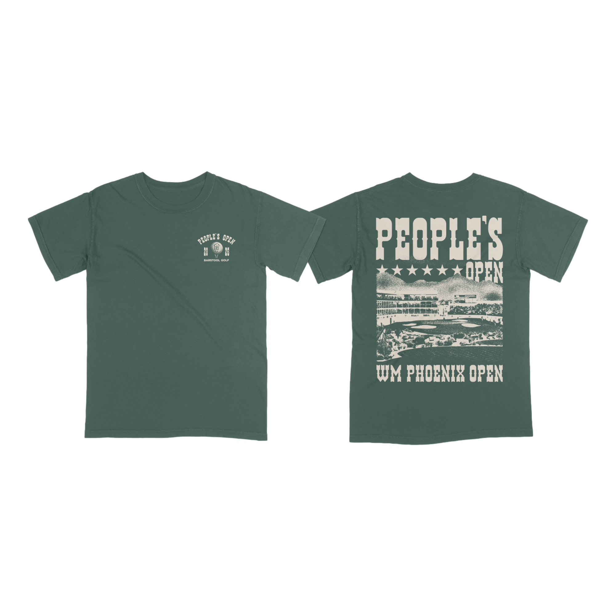 The People's Open Western Men's Golf T-Shirt