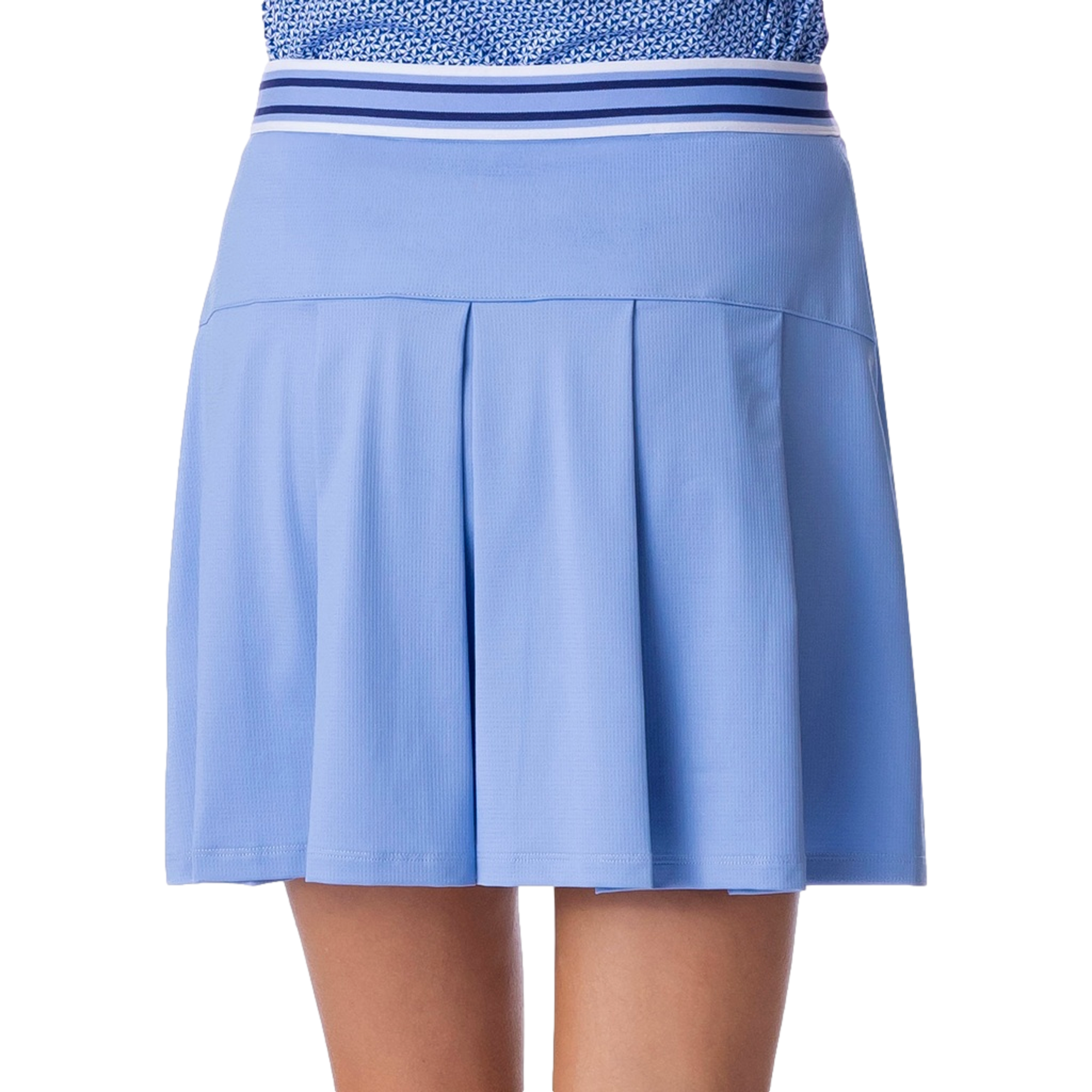 Varsity Knit Jaquard Women's 16" Golf Skort
