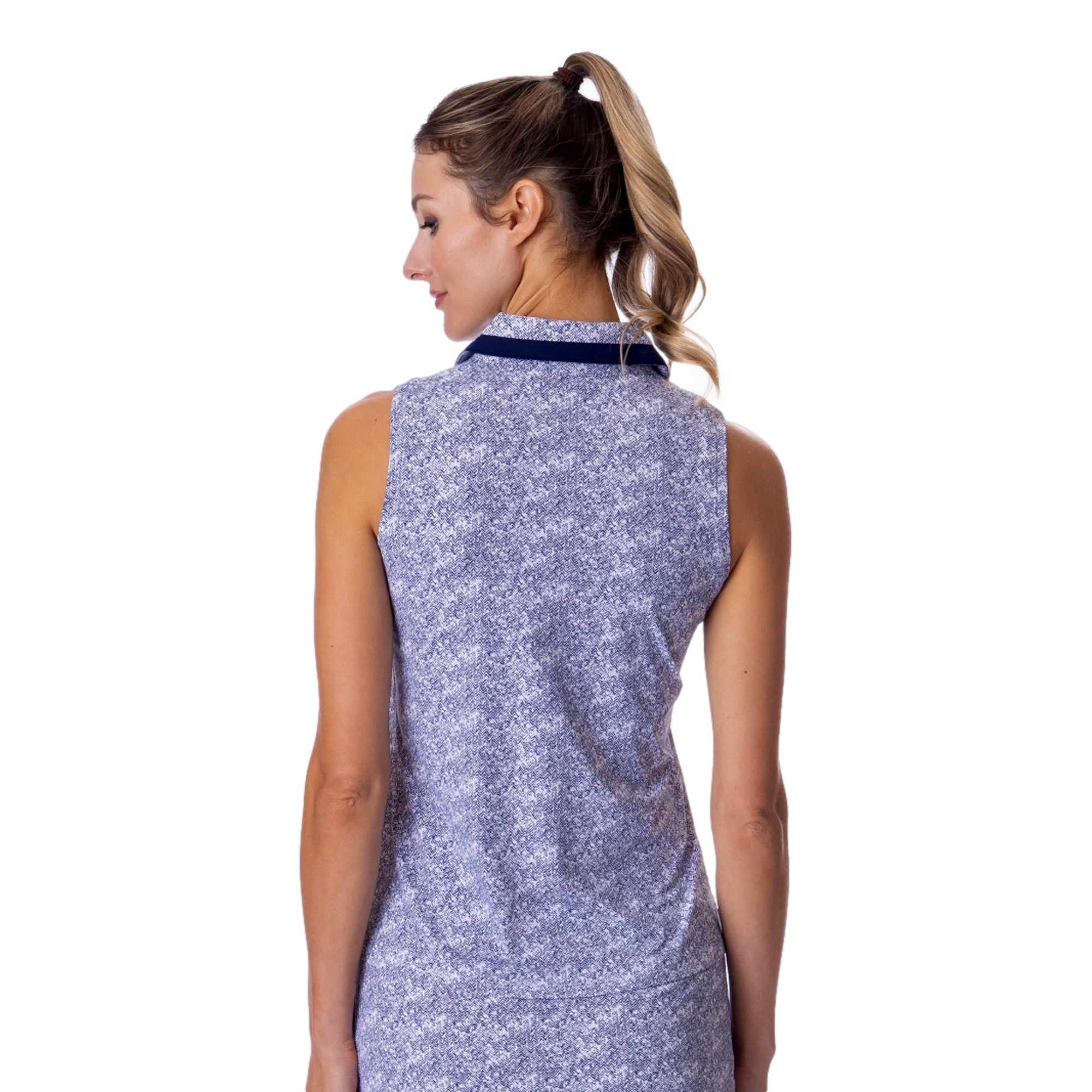 Collard Luna Women's Sleeveless Golf Polo