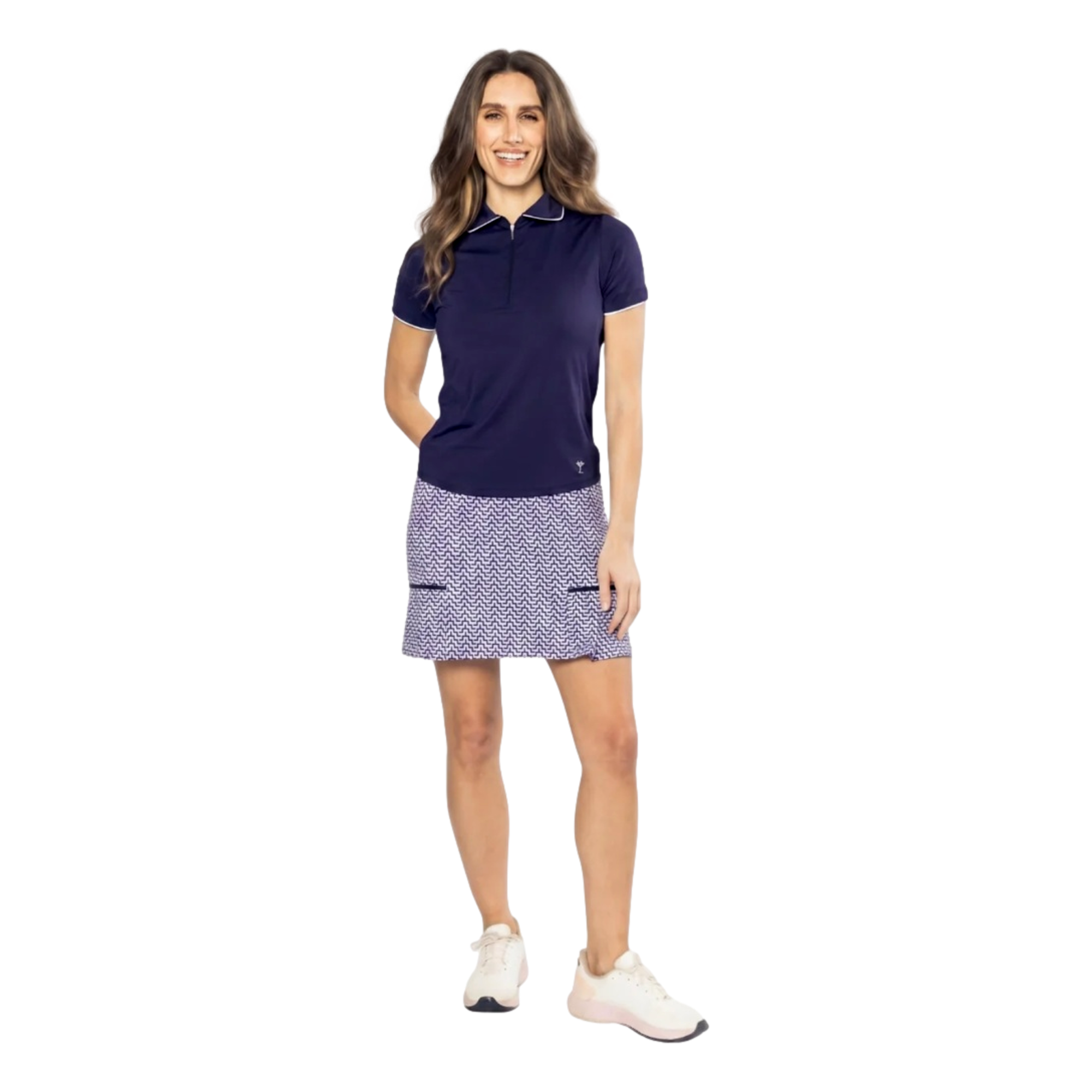 Capri Women's Short Sleeve Golf Polo Shirt