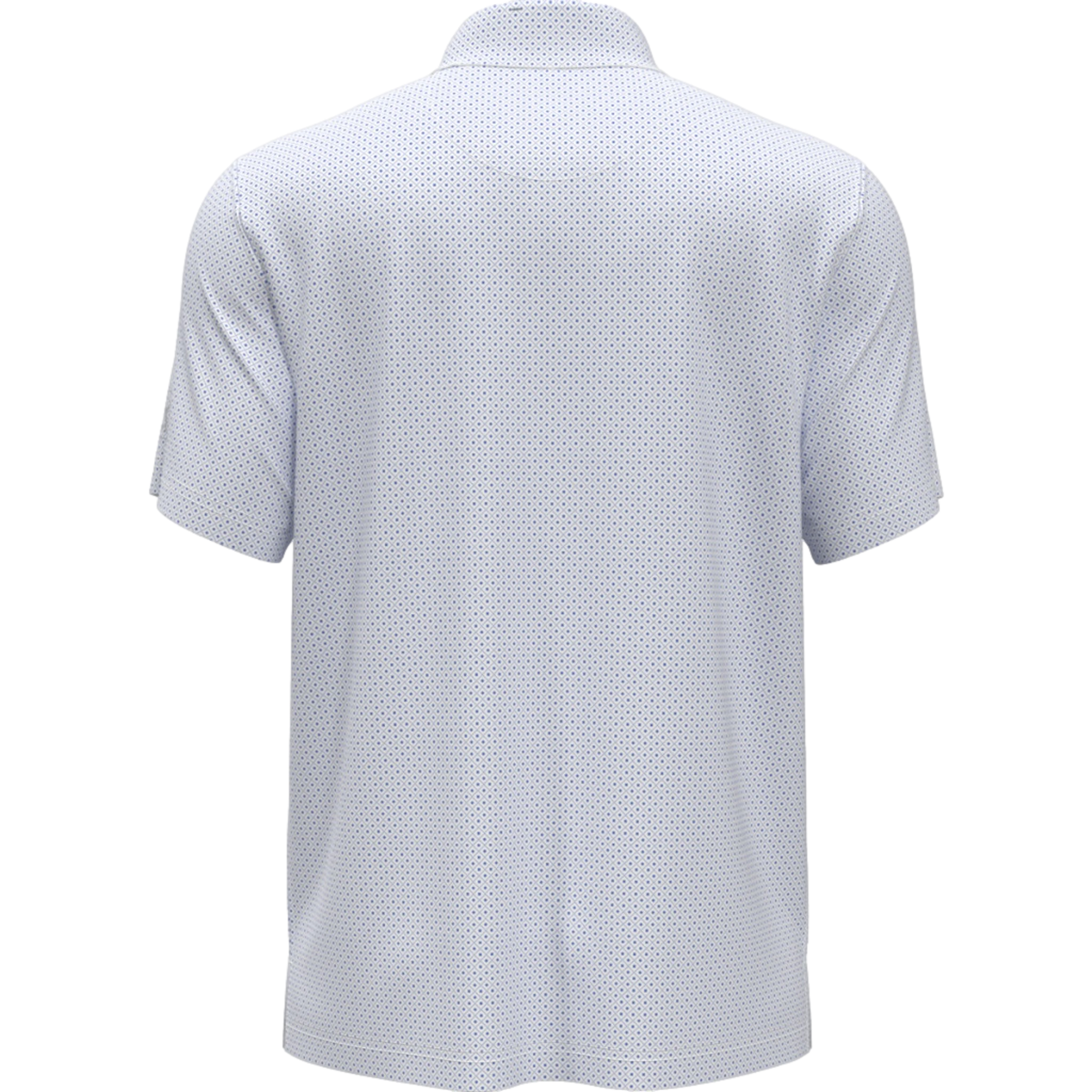 Waste Management Micro Geo Printed Men's Golf Polo Shirt