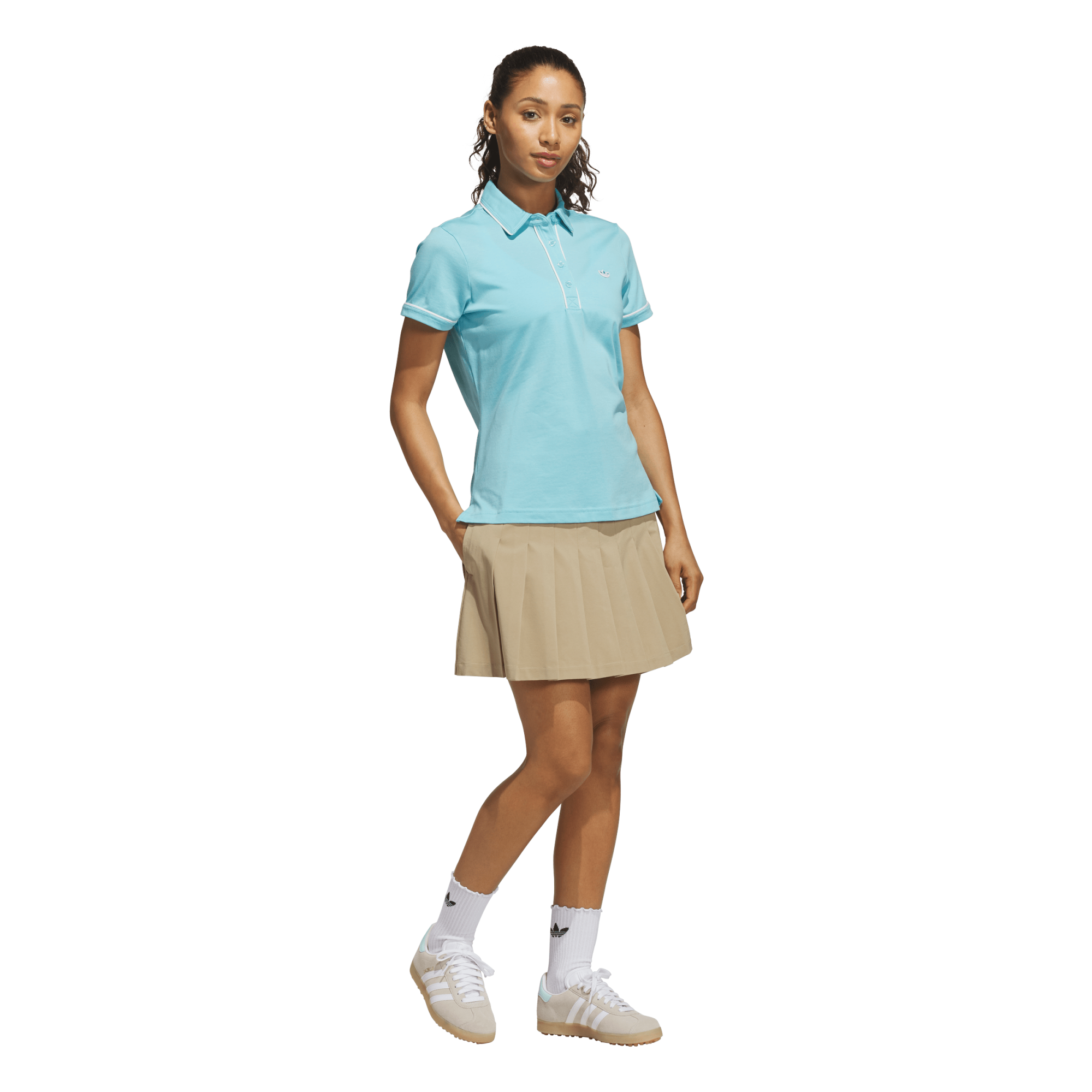 Women's Solid Performance Short Sleeve Golf Polo Shirt