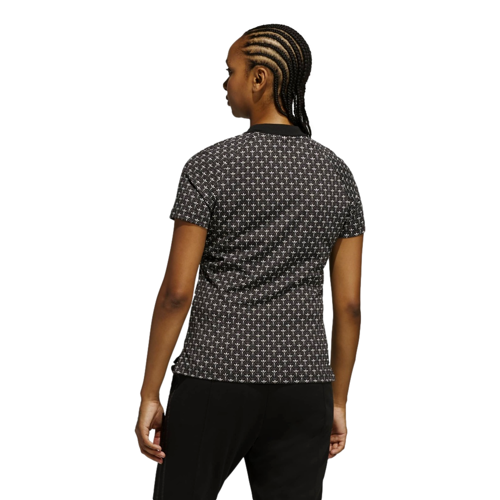 Originals All Over Trefoil Women's Golf Polo