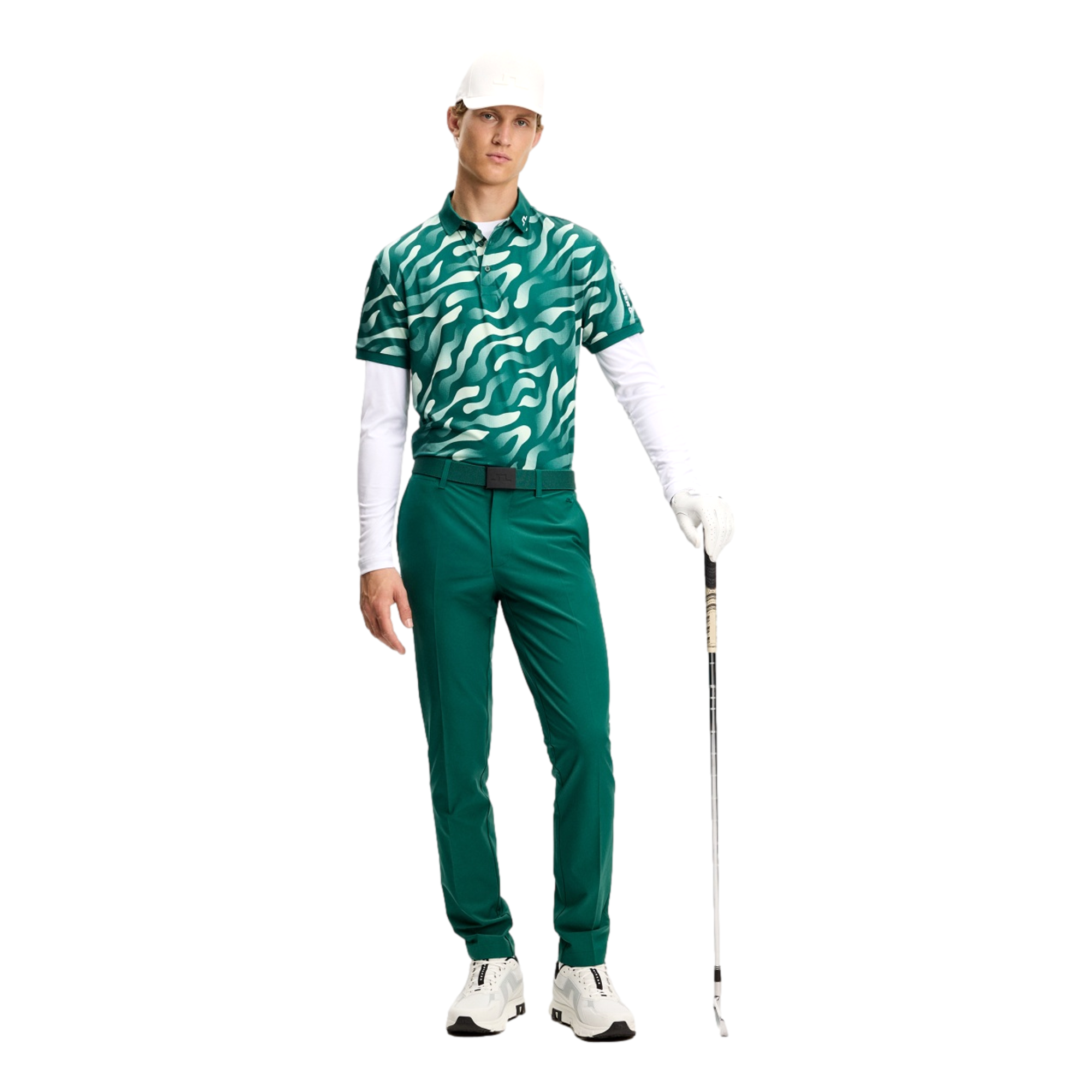 Tour Tech Print Men's Golf Polo Shirt