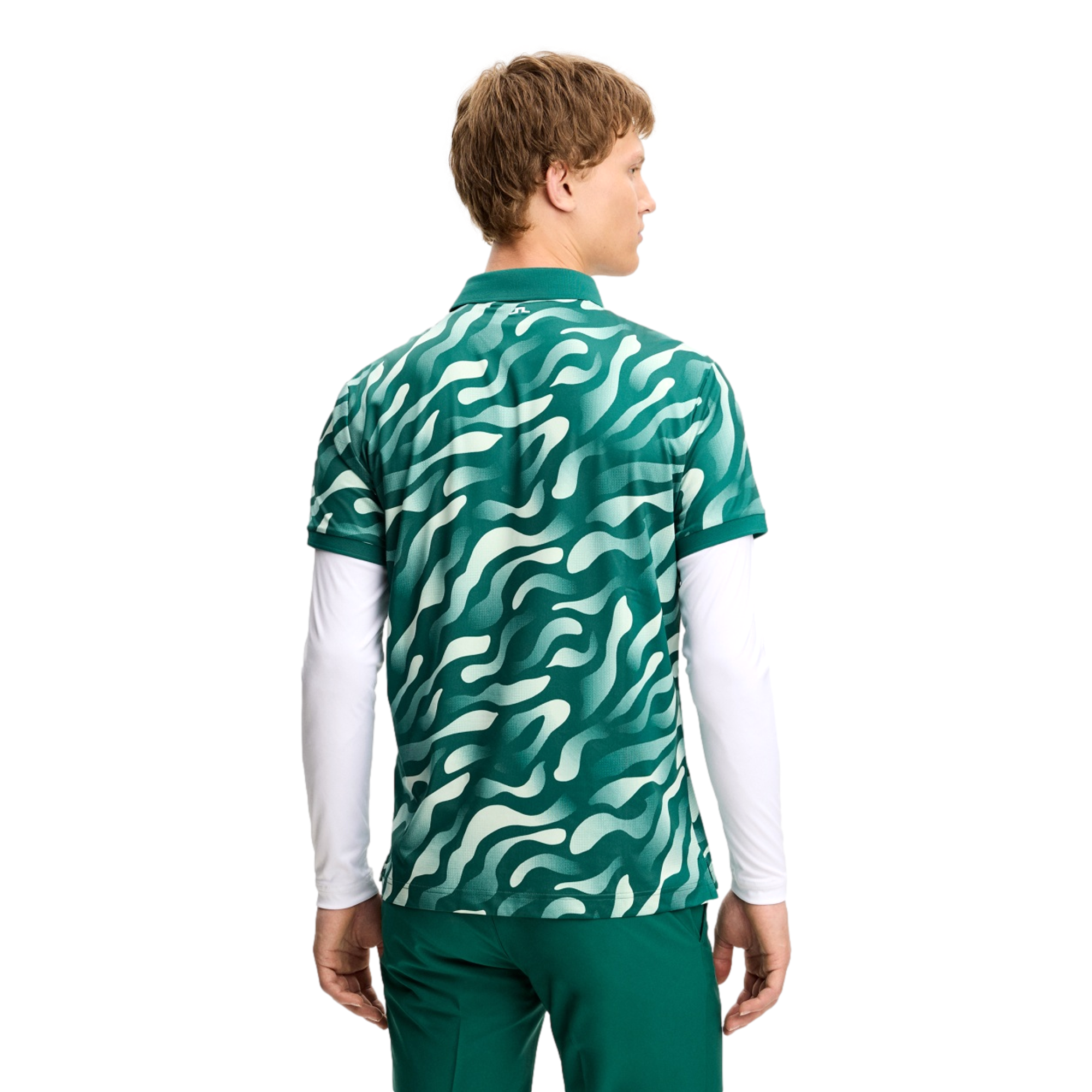 Tour Tech Print Men's Golf Polo Shirt