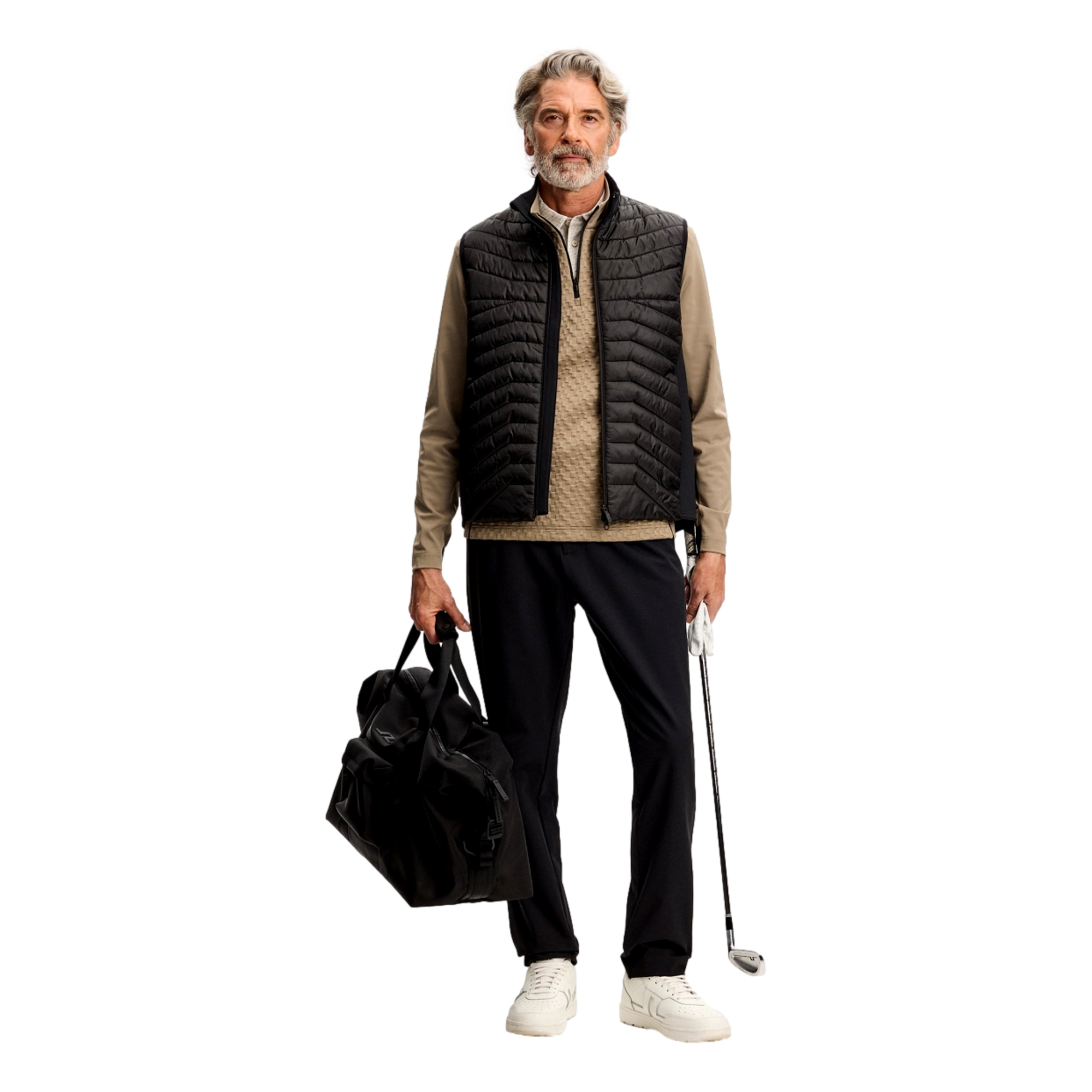 Lassy Mid Layer Men's Golf Quarter Zip