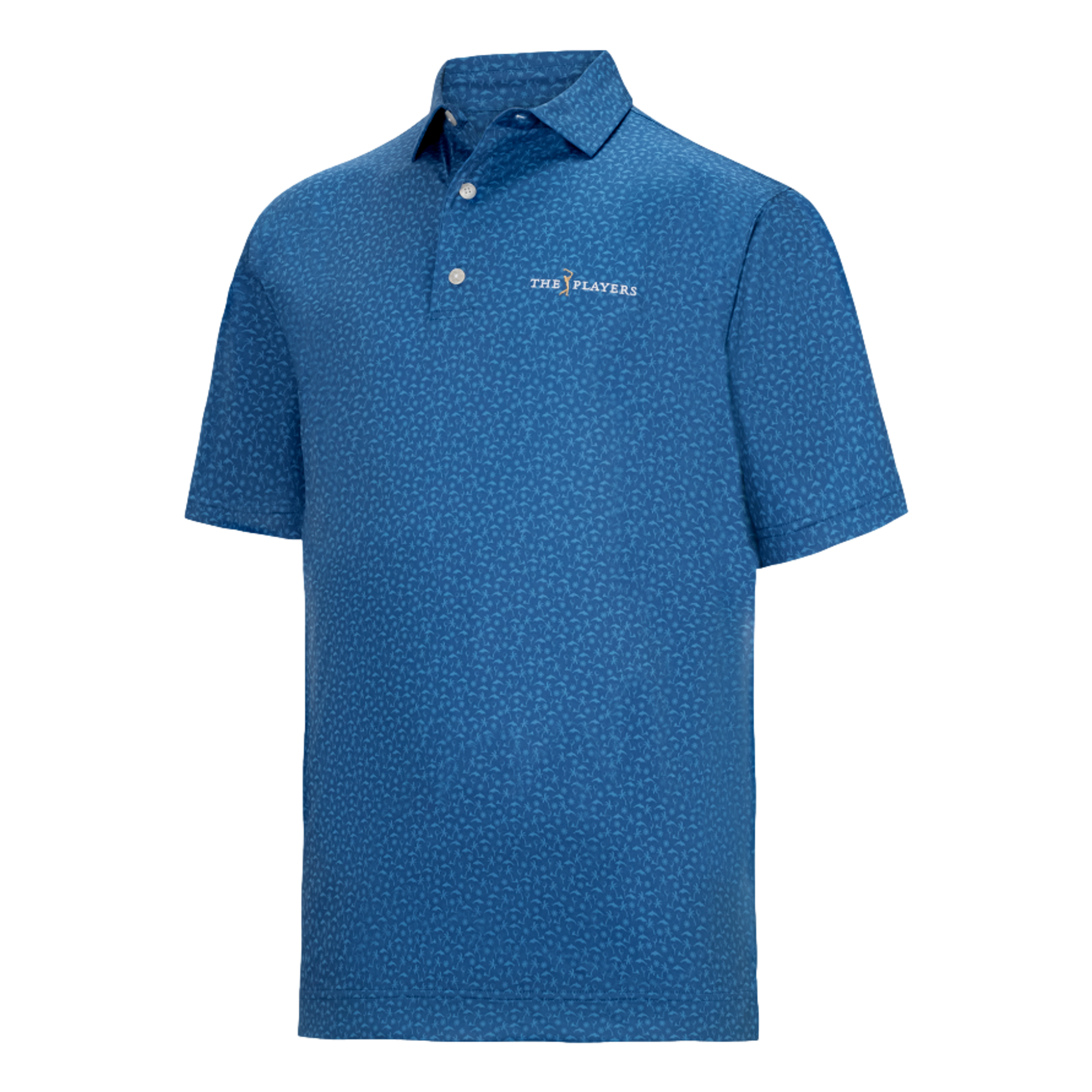 The Players Tropical Print Men's Golf Polo Shirt