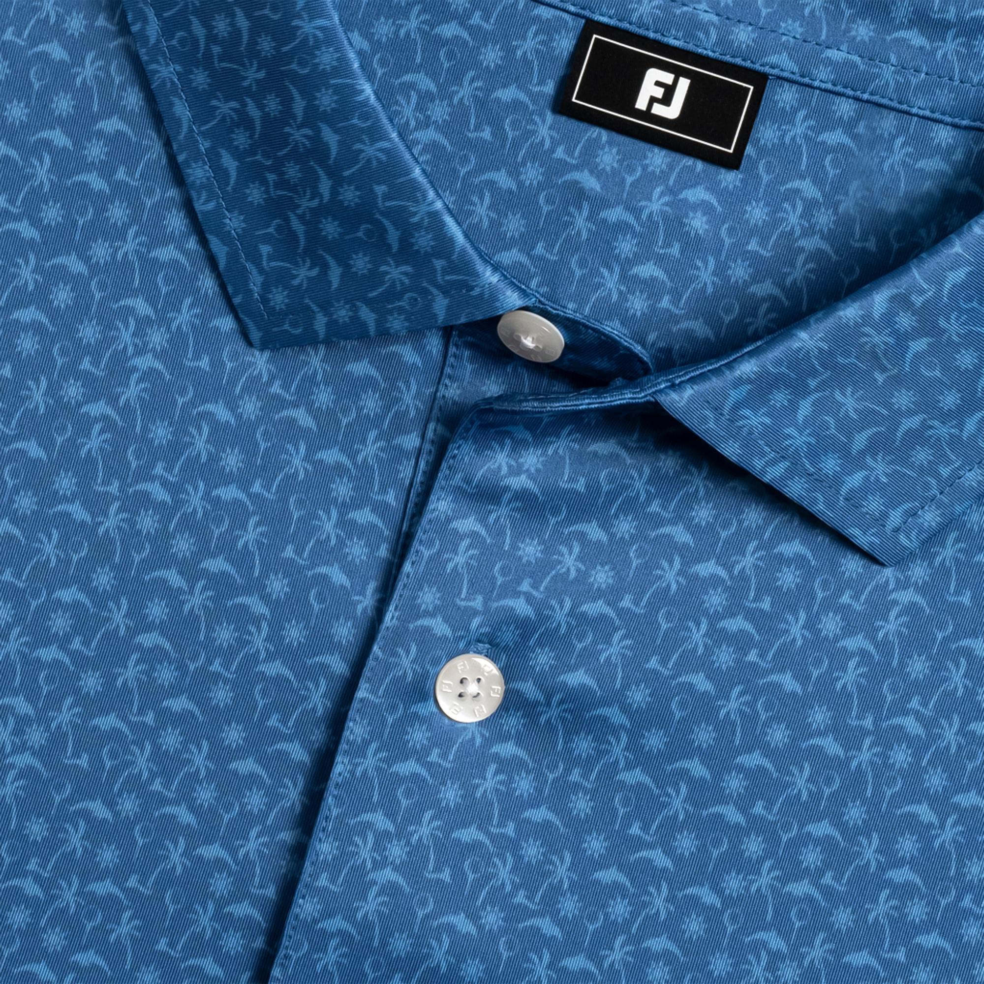 The Players Tropical Print Men's Golf Polo Shirt