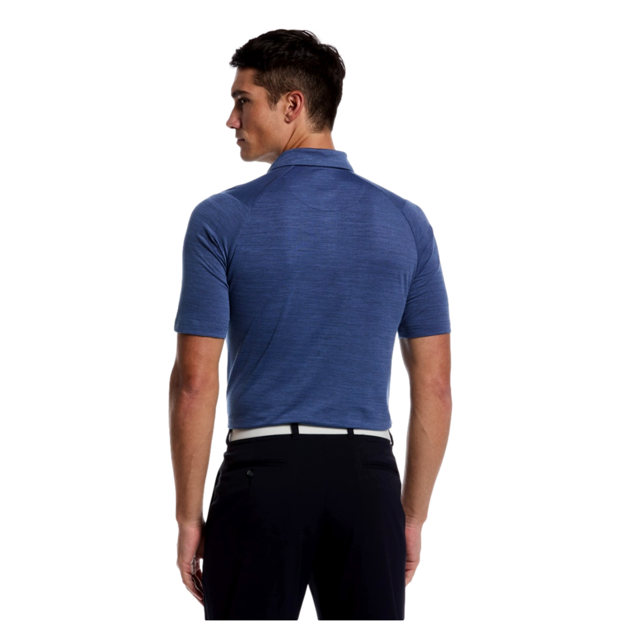 Core Heather Jacquard Men's Golf  Polo Shirt