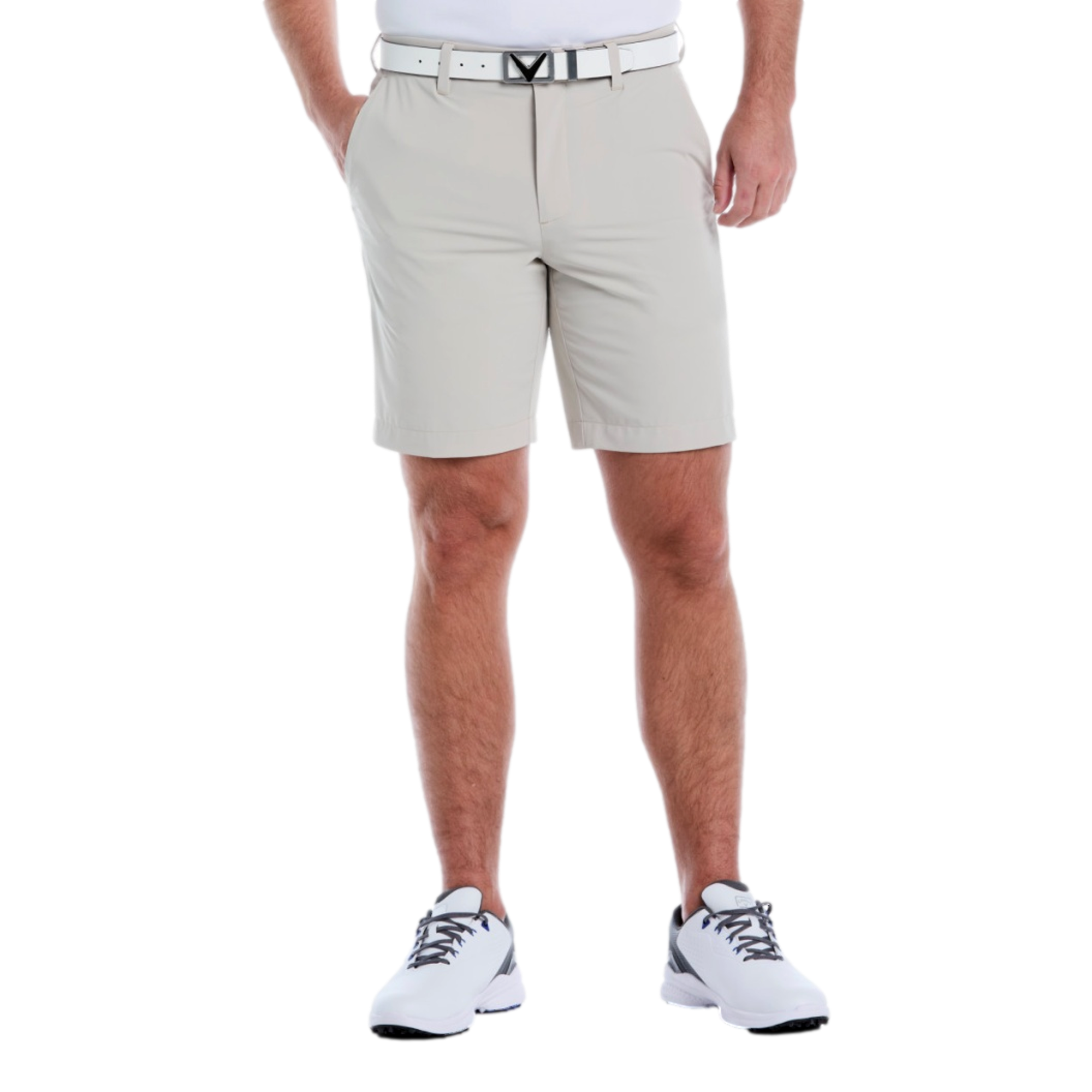 Premium Flat Front Ergo 9" Men's Golf Shorts