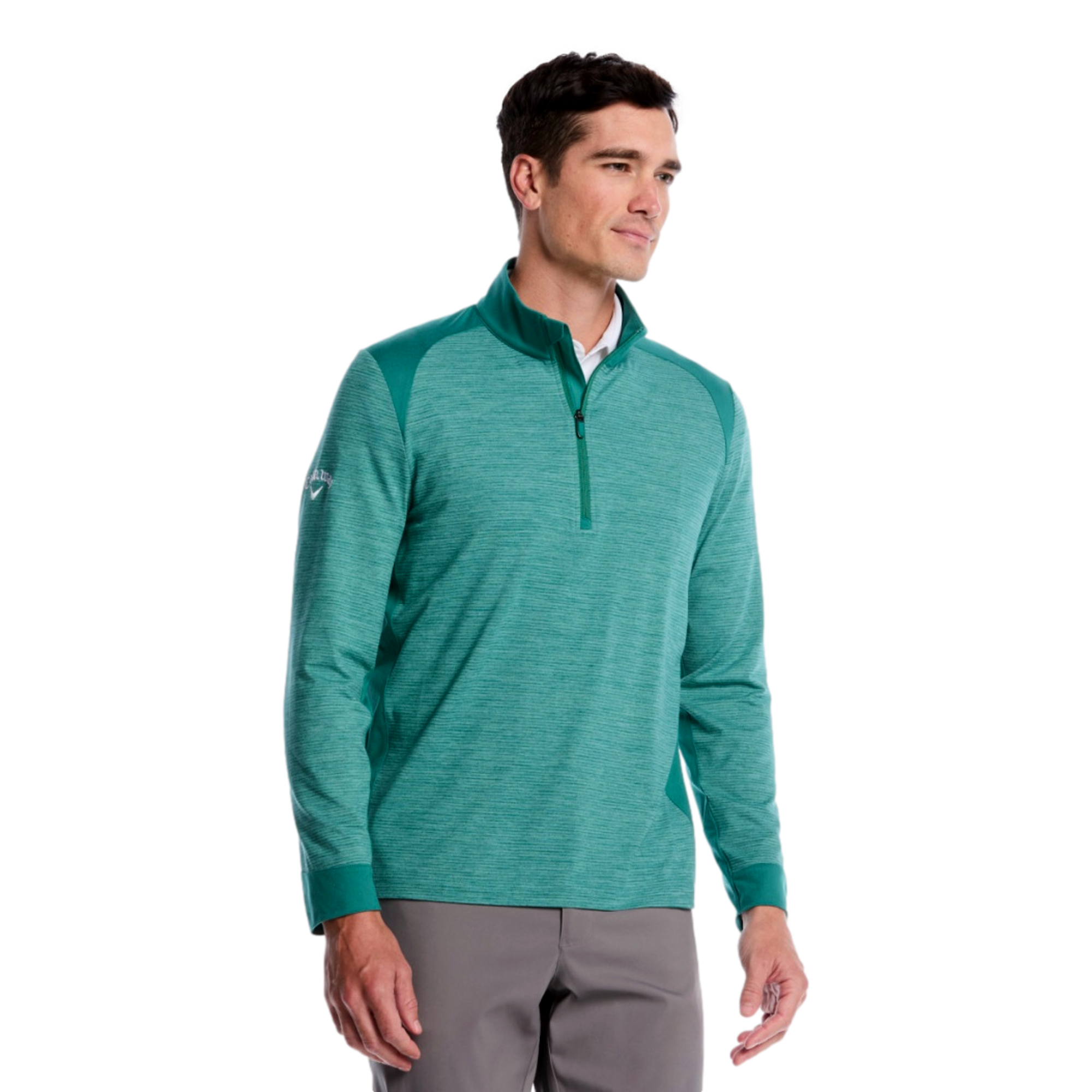 Soft Touch Blocked Men's Golf Quarter Zip