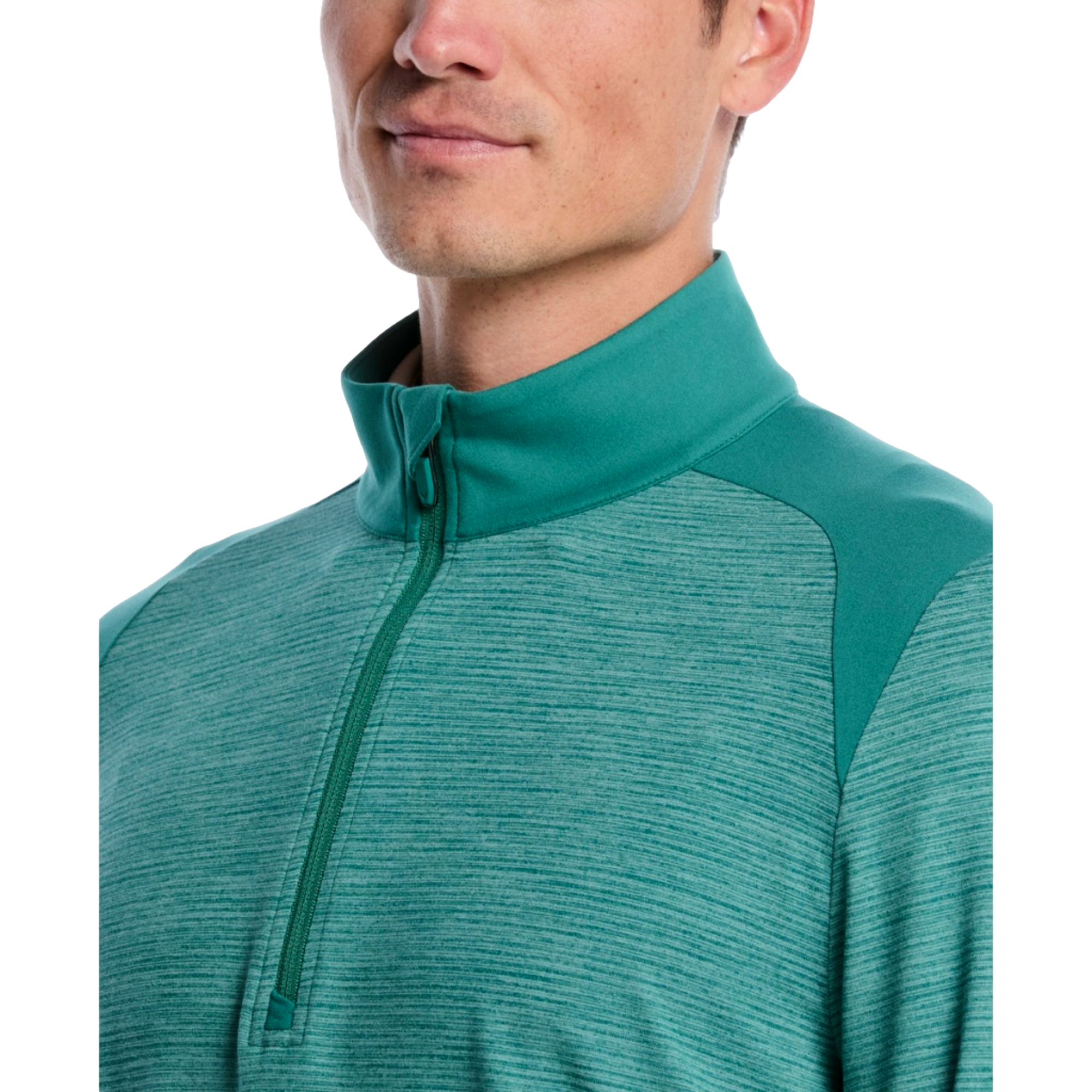 Soft Touch Blocked Men's Golf Quarter Zip