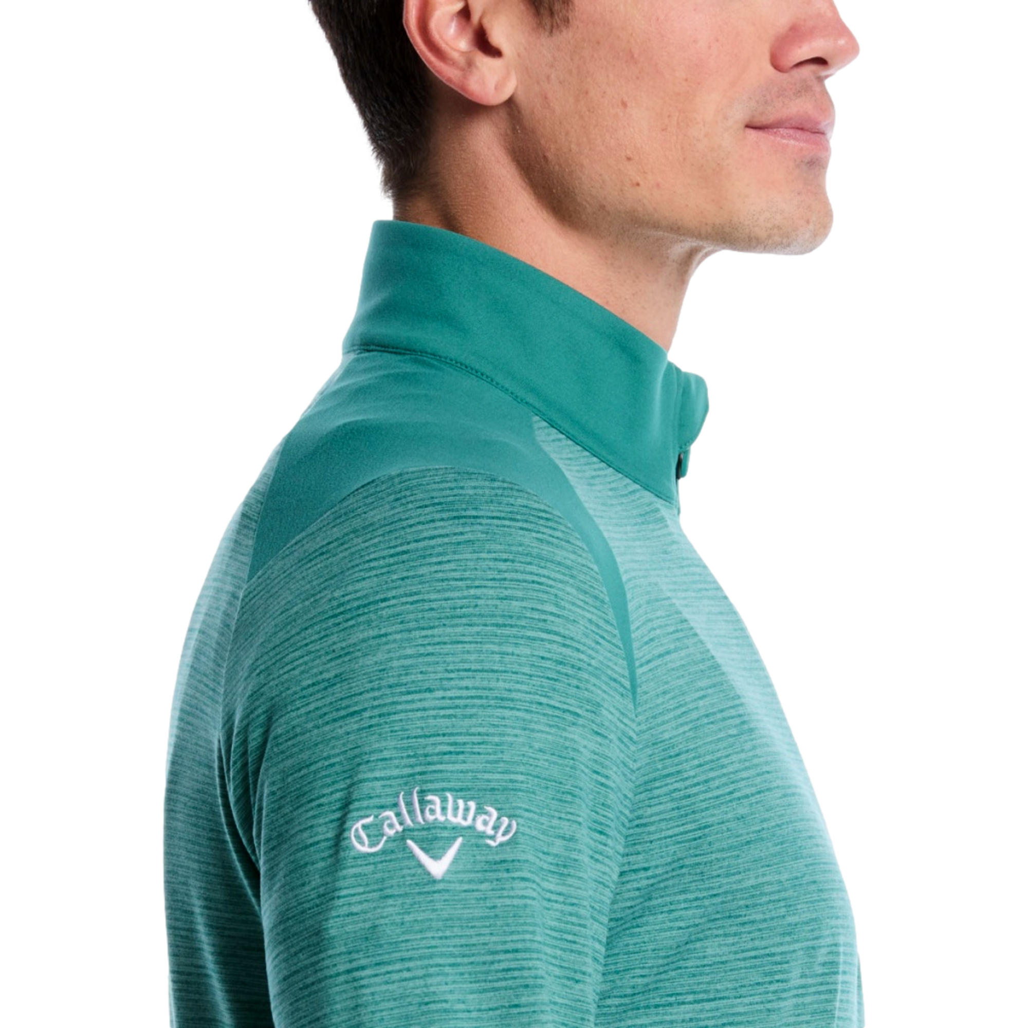Soft Touch Blocked Men's Golf Quarter Zip