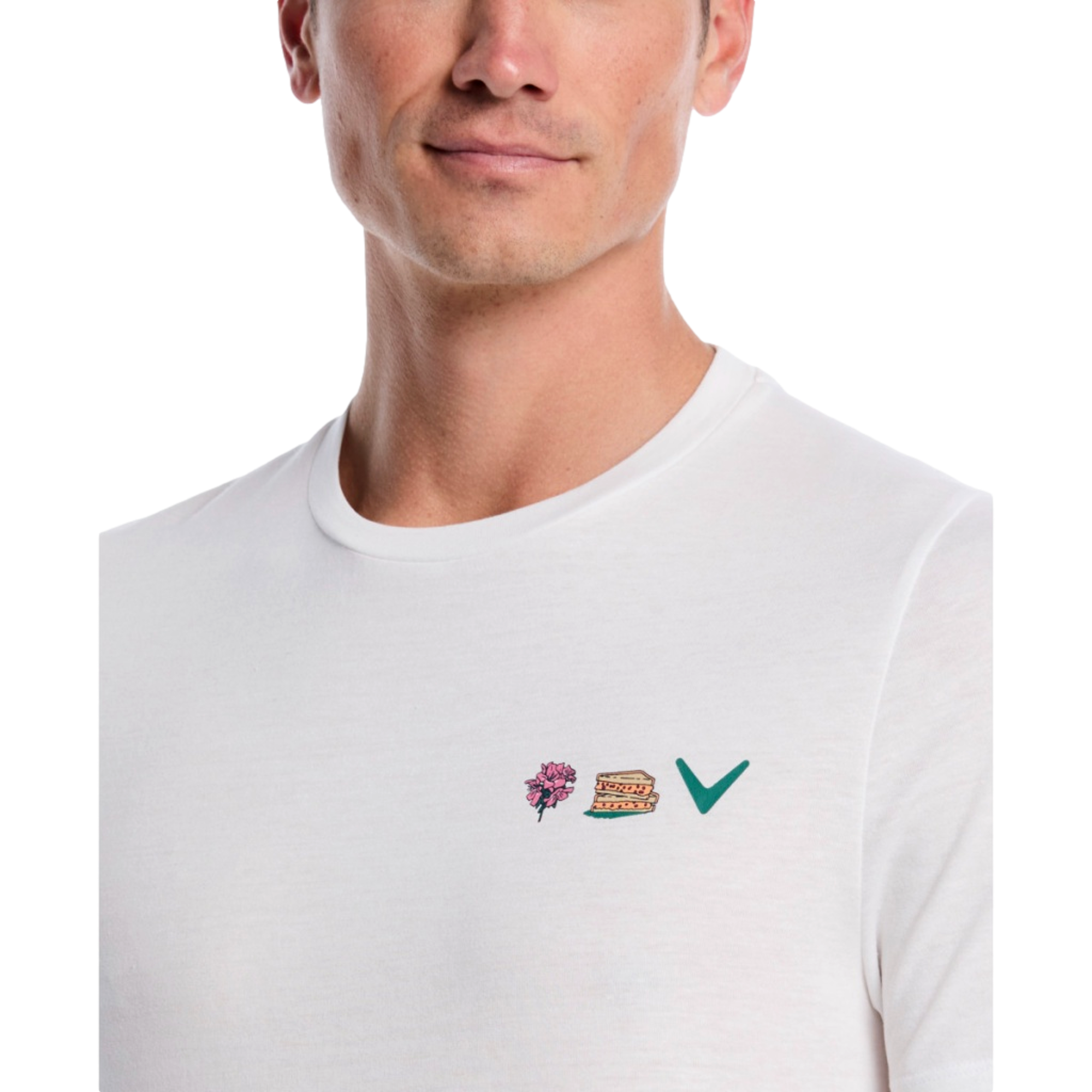 Iconic Chevron Crew Men's Golf T-Shirt