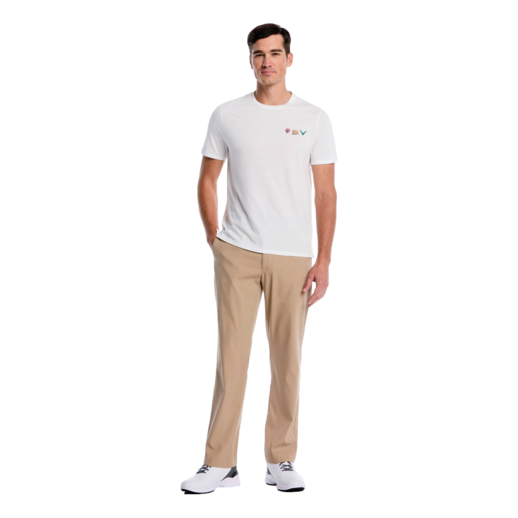 Iconic Chevron Crew Men's Golf T-Shirt