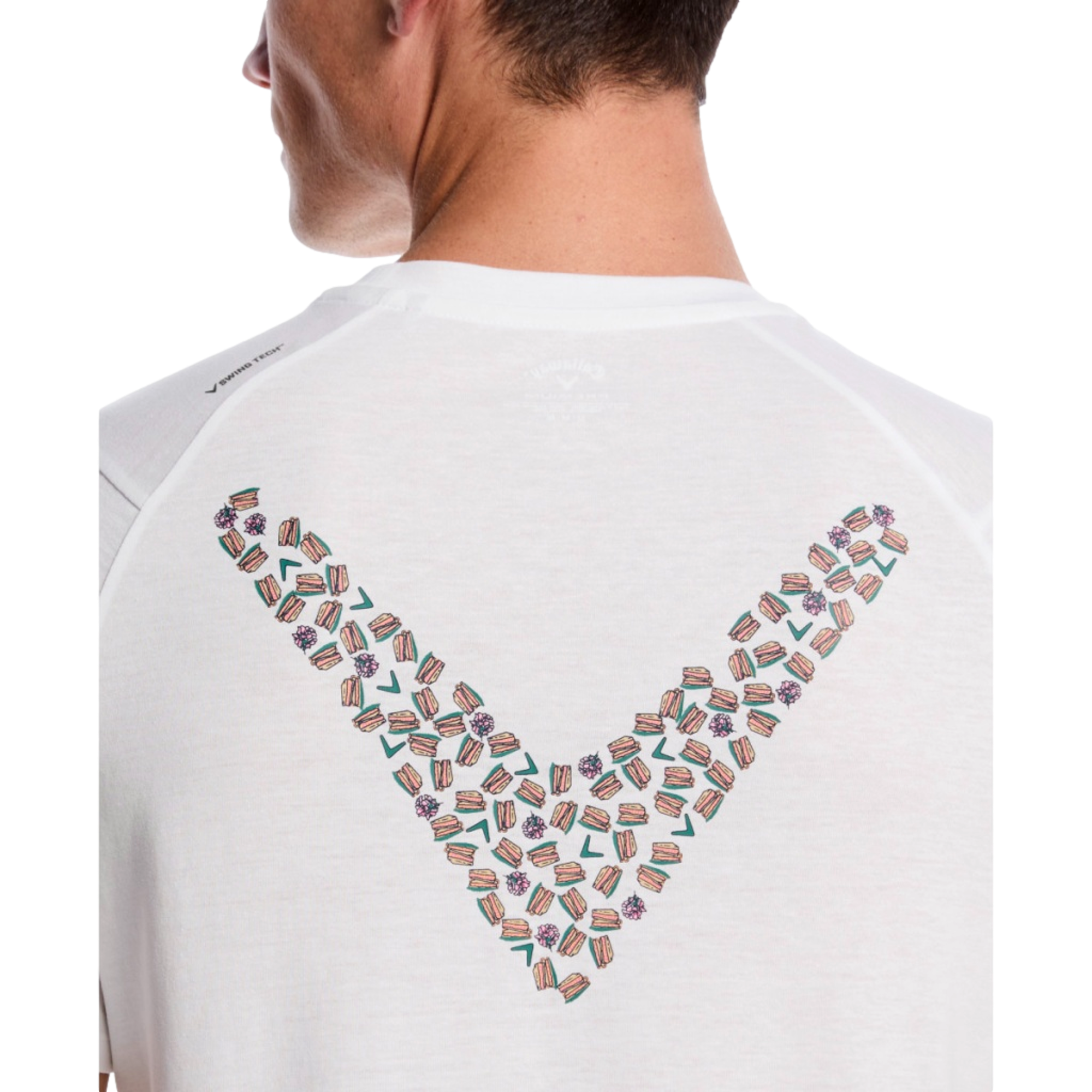 Iconic Chevron Crew Men's Golf T-Shirt