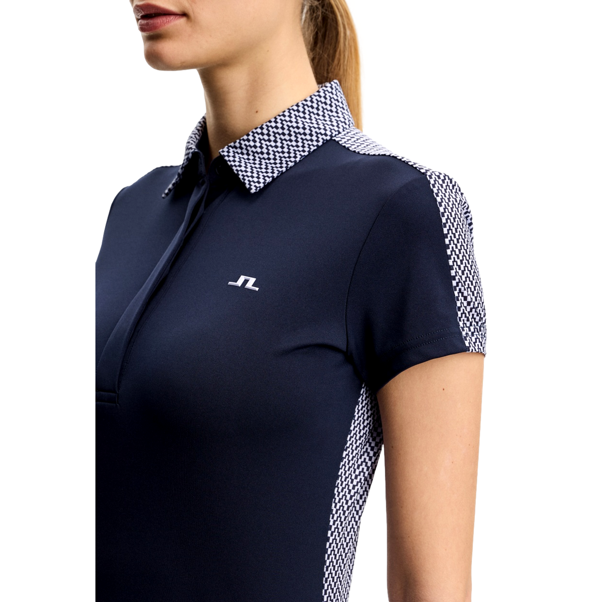 Cara Print Women's Short Sleeve Polo