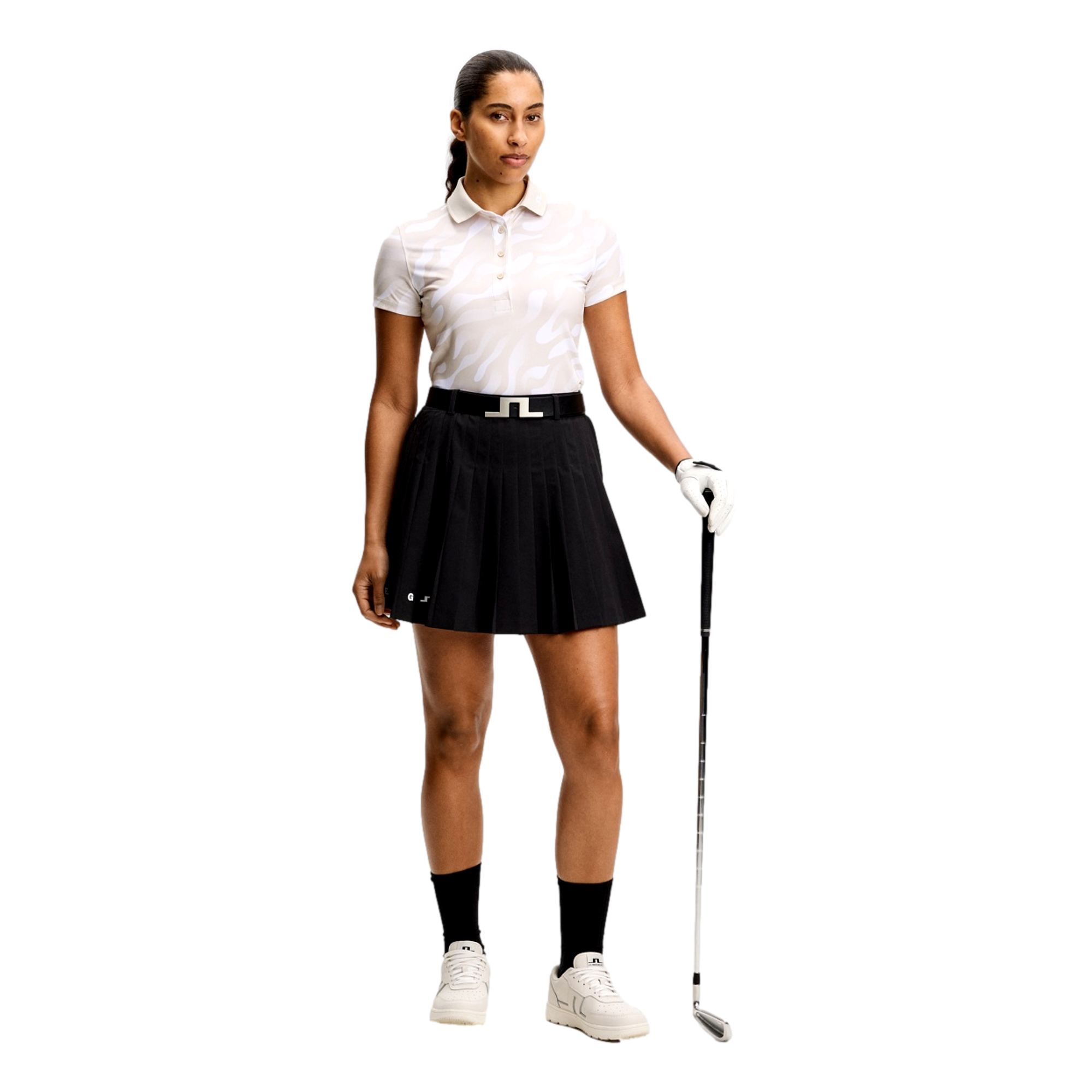 Tour Tech Print Women's Short Sleeve Golf Polo