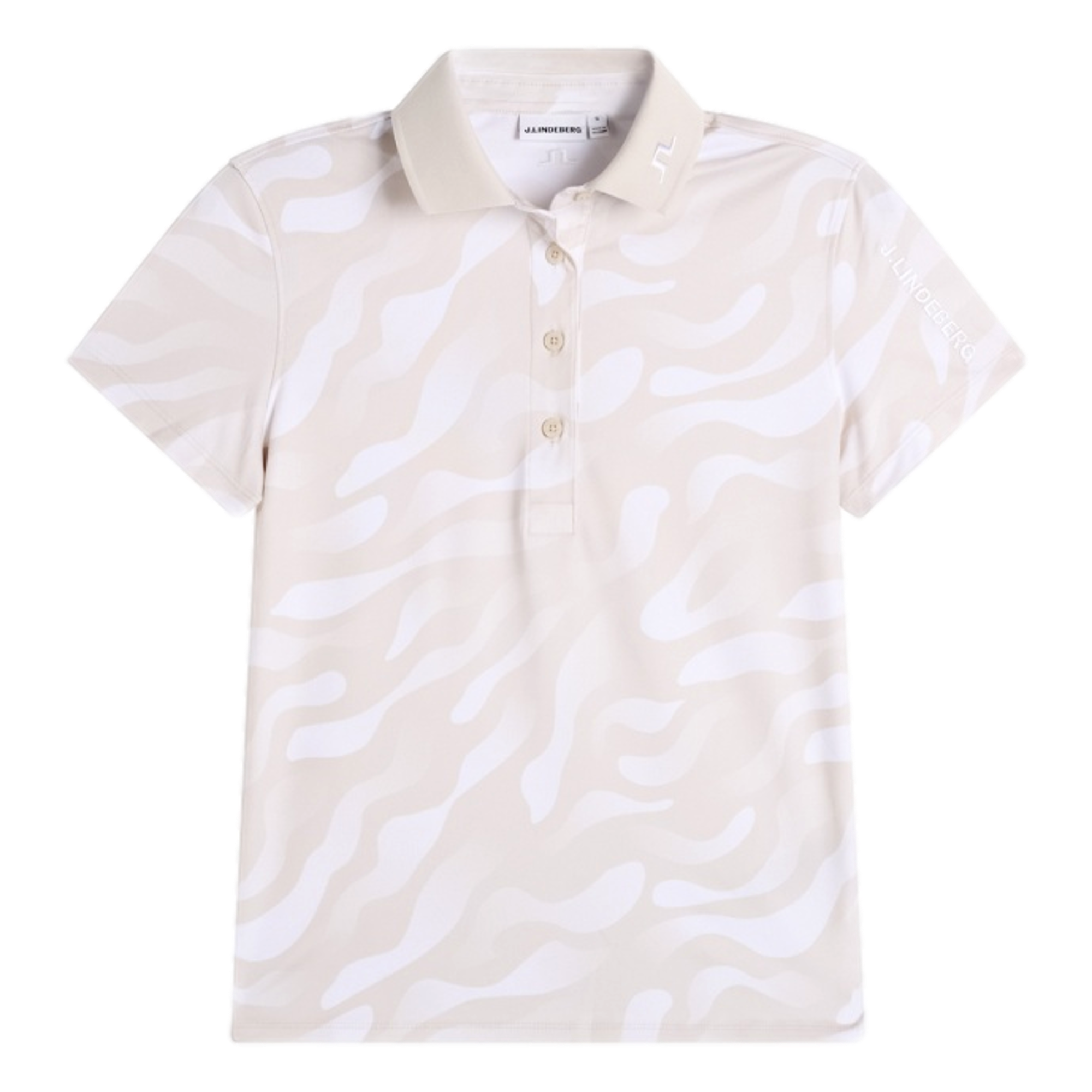 Tour Tech Print Women's Short Sleeve Golf Polo