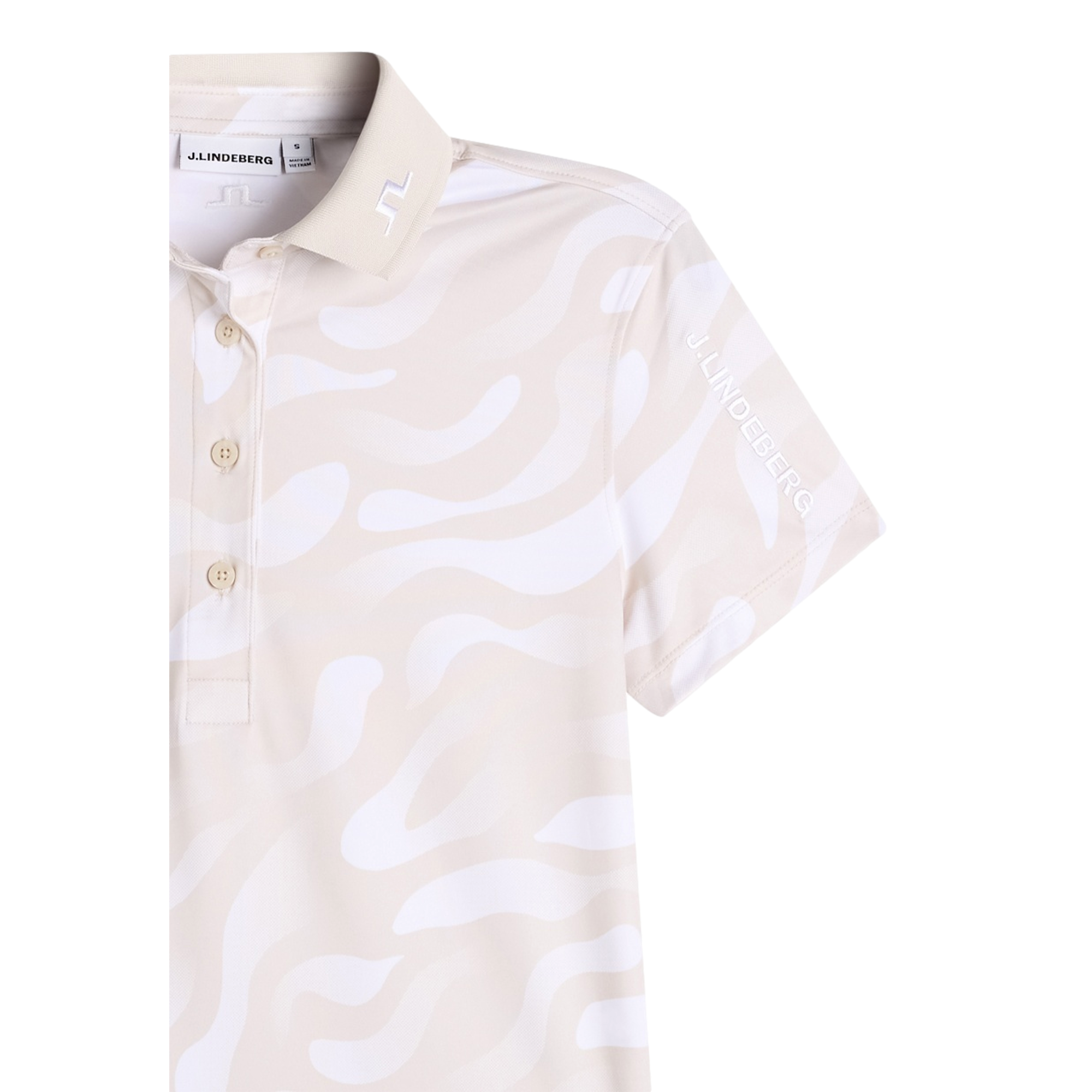 Tour Tech Print Women's Short Sleeve Golf Polo