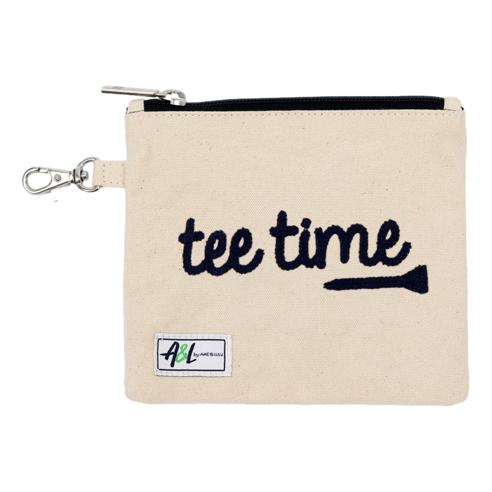 Tee Time Golf Pouch Bag