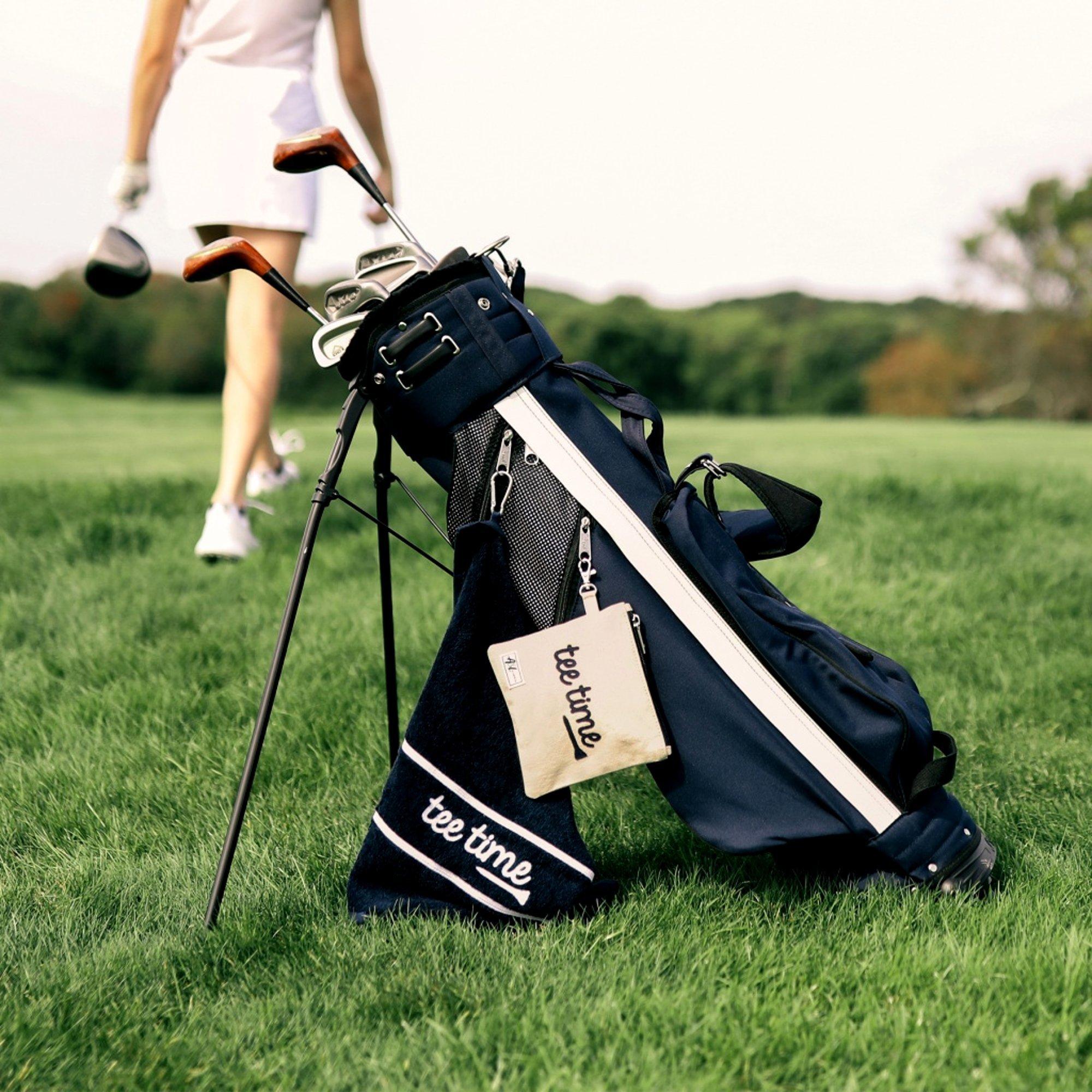 Tee Time Terry Golf Towel