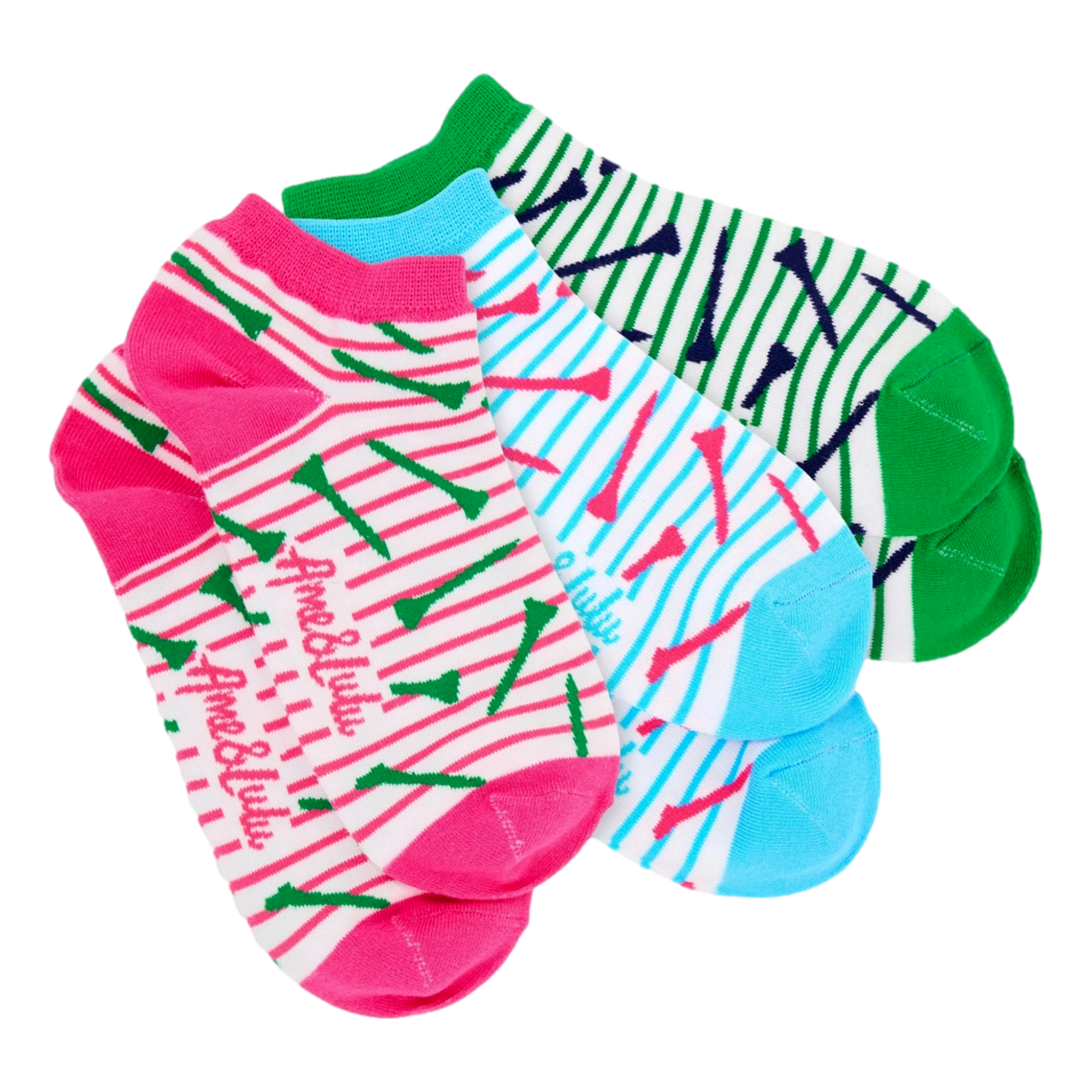 Confetti Tees Women's 3-Pack Golf Socks