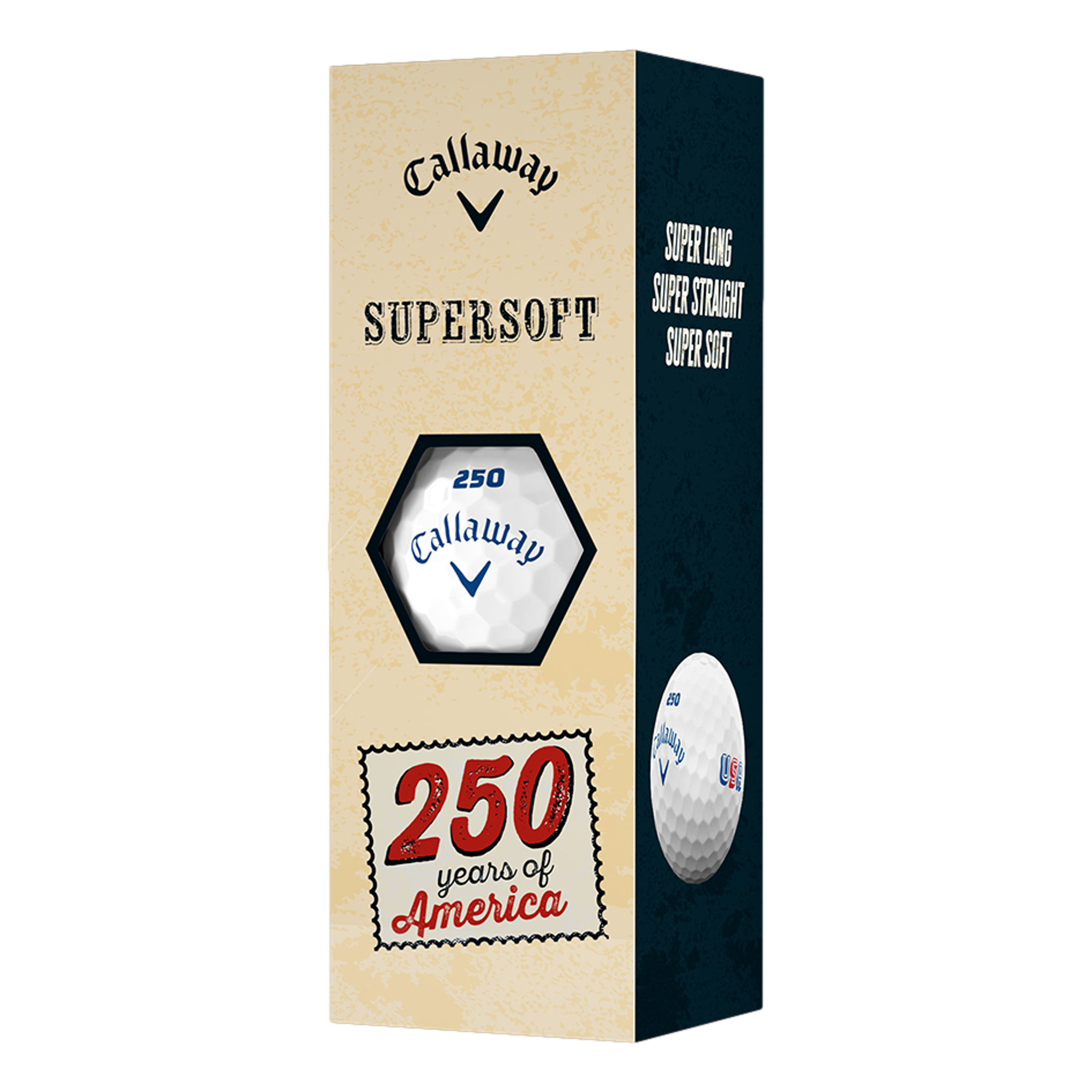 Supersoft USA 250 Golf Balls 2026