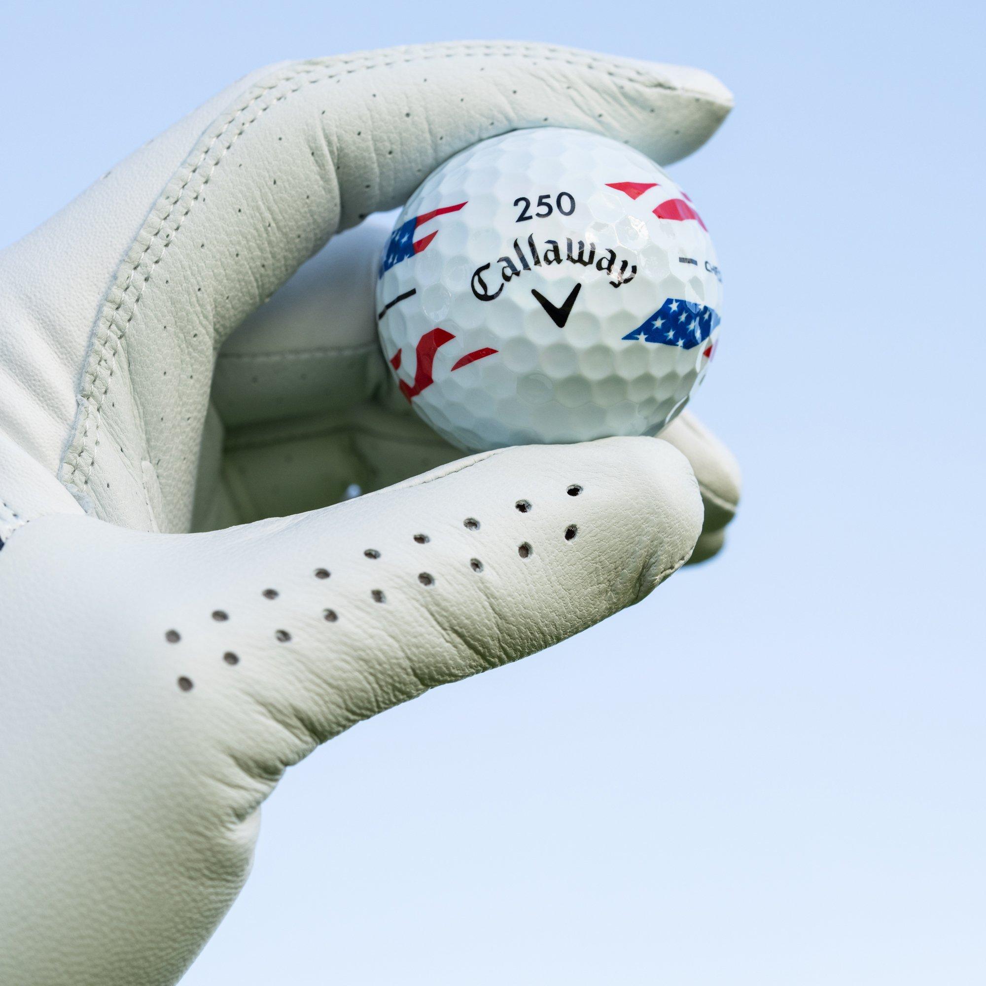 Chrome Soft USA Stripe Golf Balls