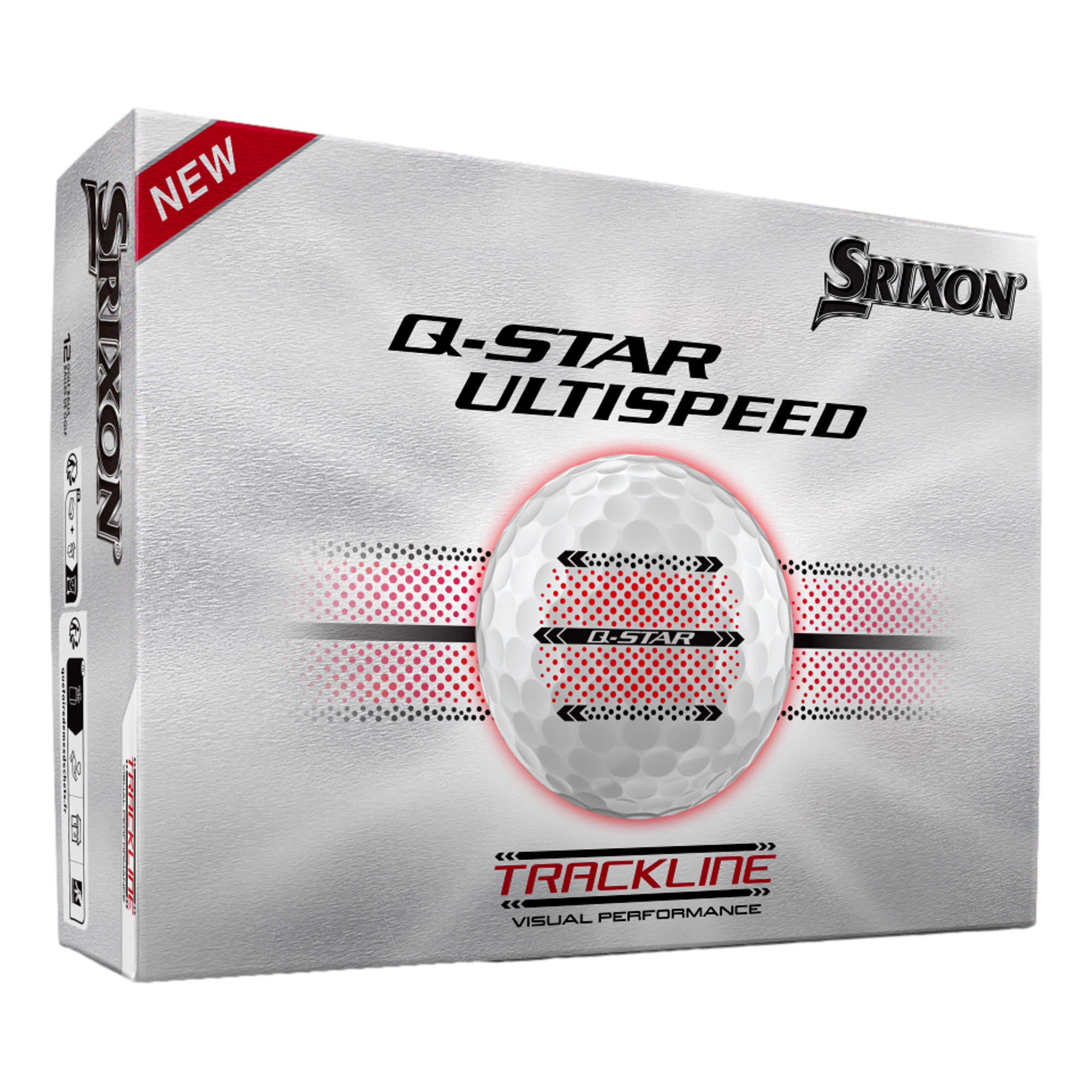 Q-Star Ultispeed Trackline Golf Balls