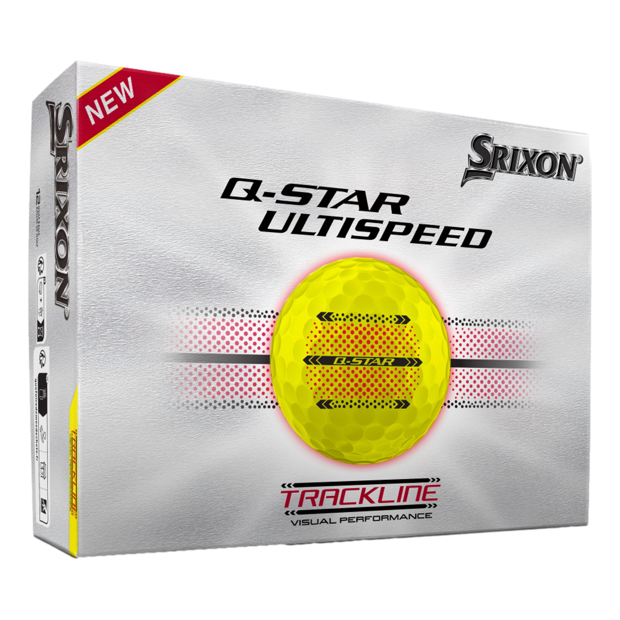 Q-Star Ultispeed Trackline Golf Balls