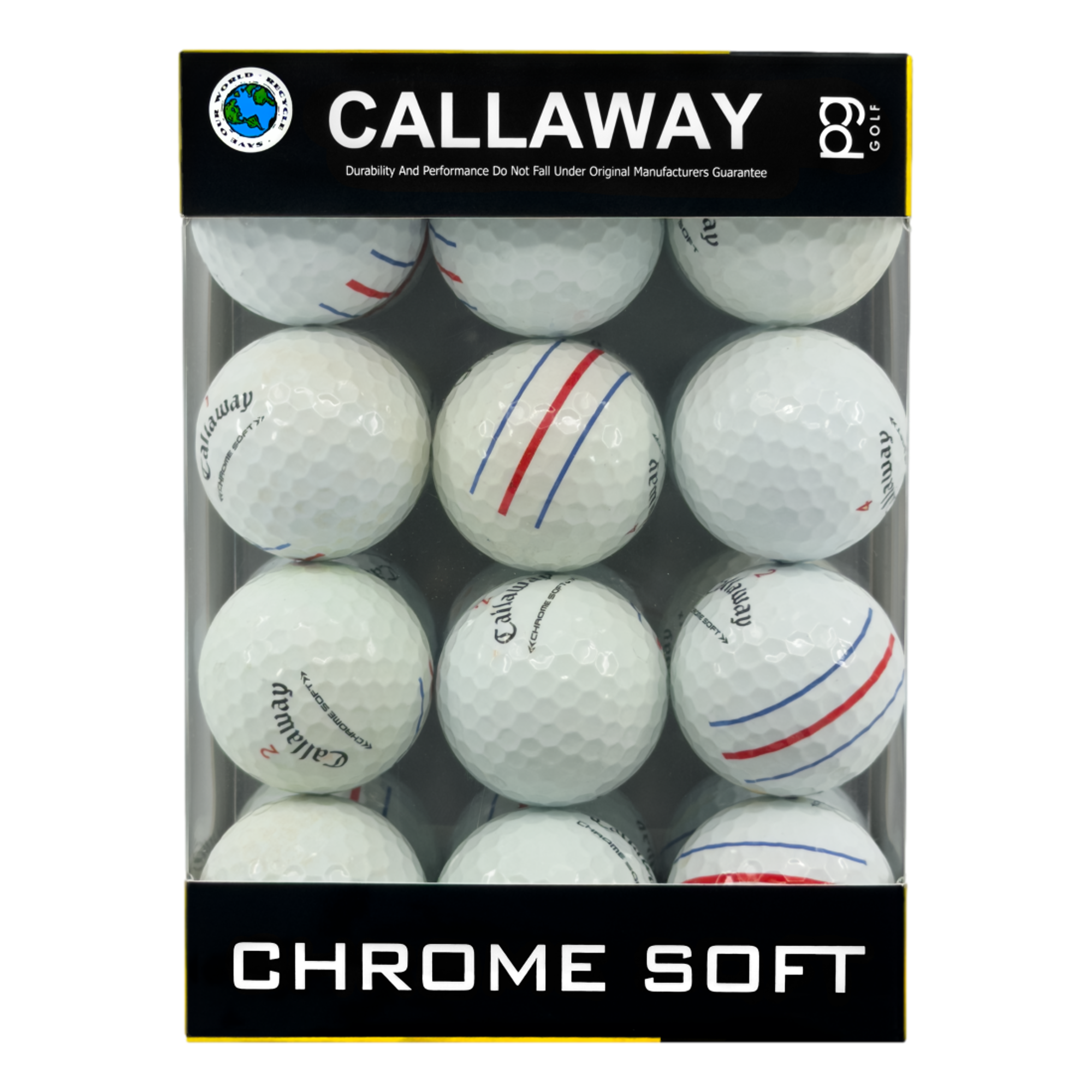 Mid-Grade Callaway CS Triple Track Golf Balls