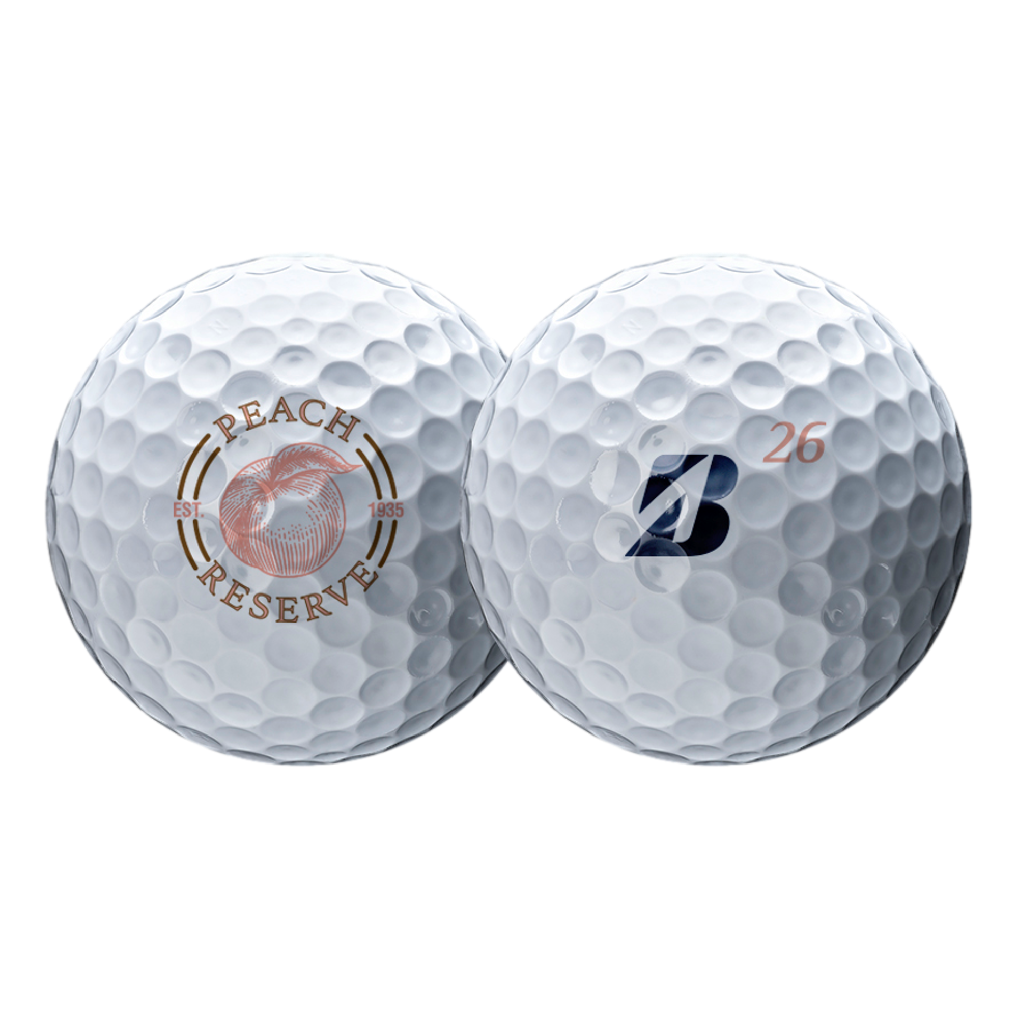 Tour B RX Peach Reserve Golf Balls
