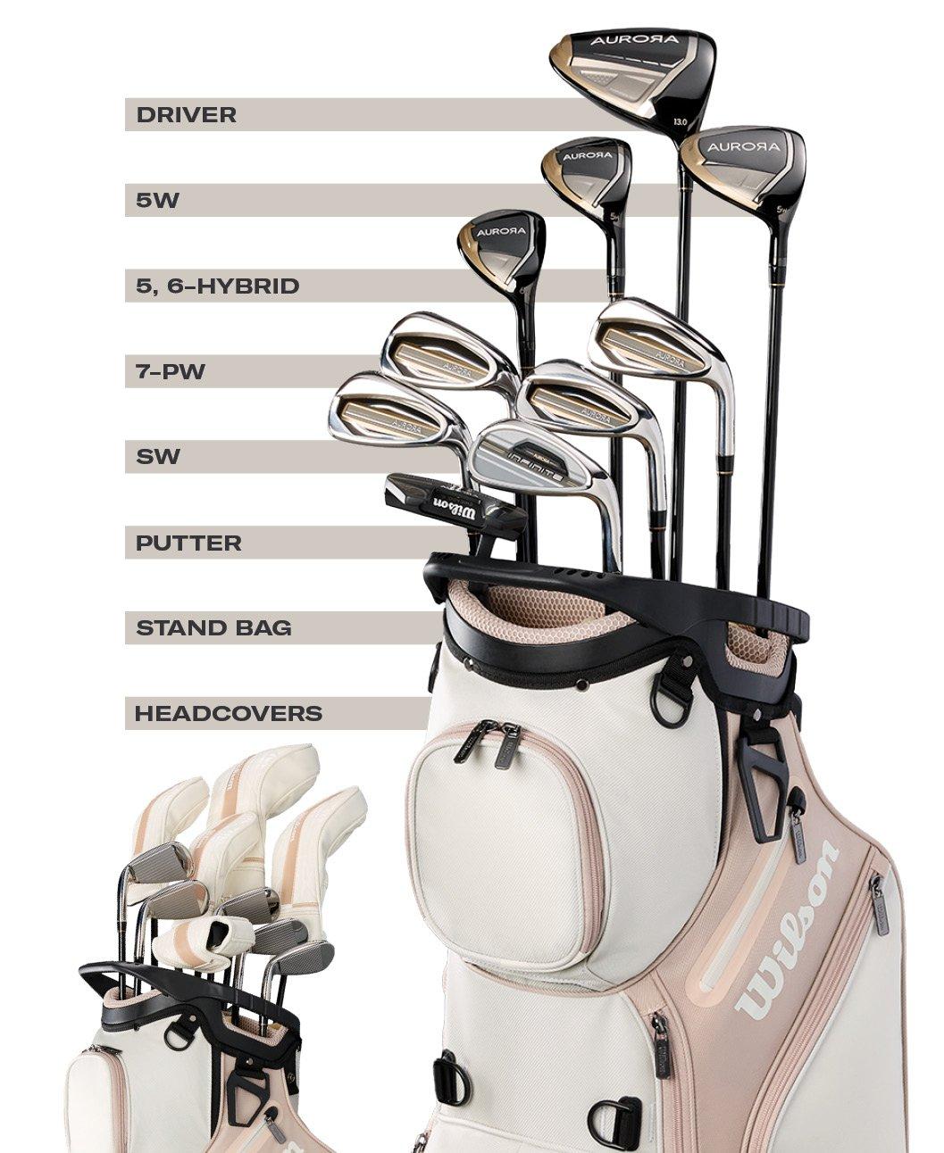 Aurora Women's Complete Set w/ Stand Bag