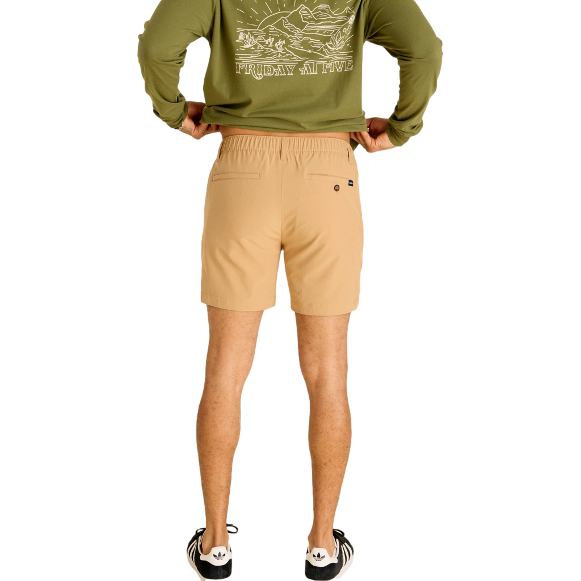 All About Almonds 6" Men's Golf Shorts
