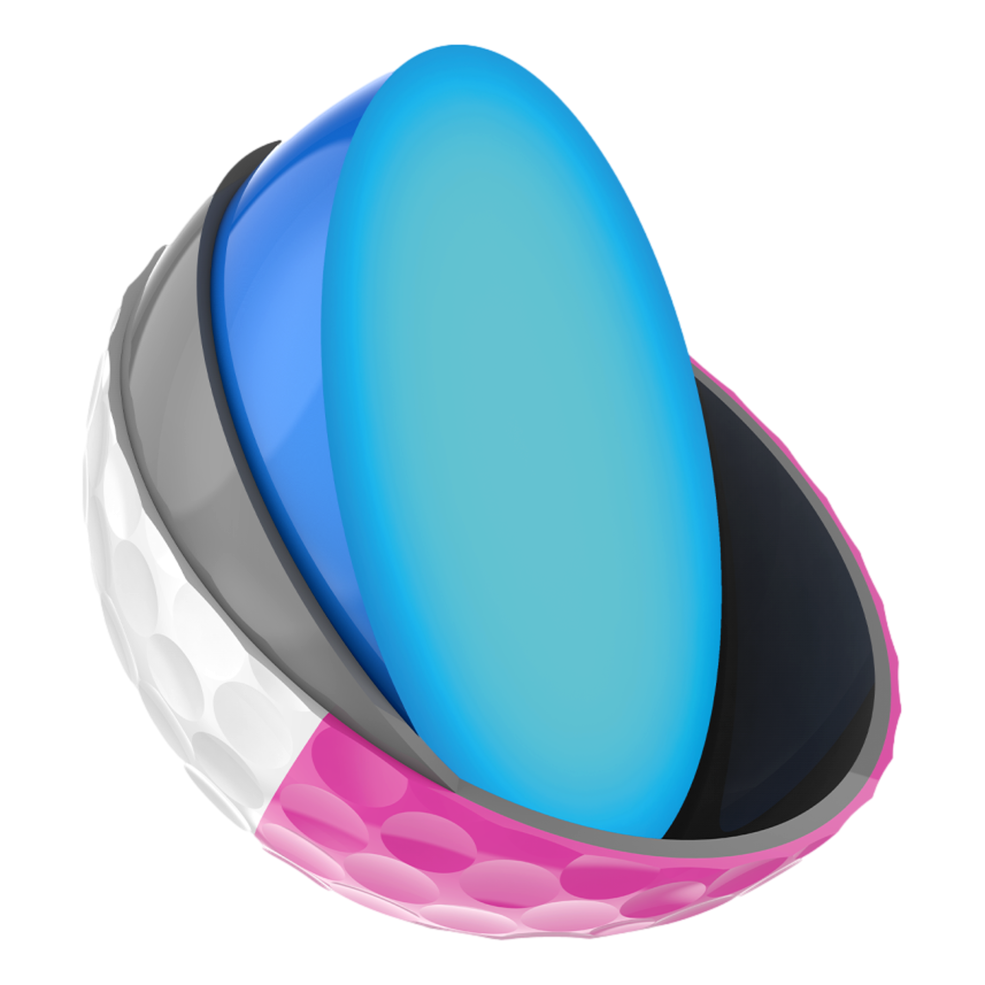 Q-Star Tour 6 Divide Golf Balls