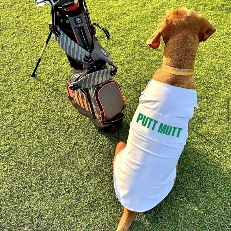 PUTT MUTT Dog Caddie Uniform Bib
