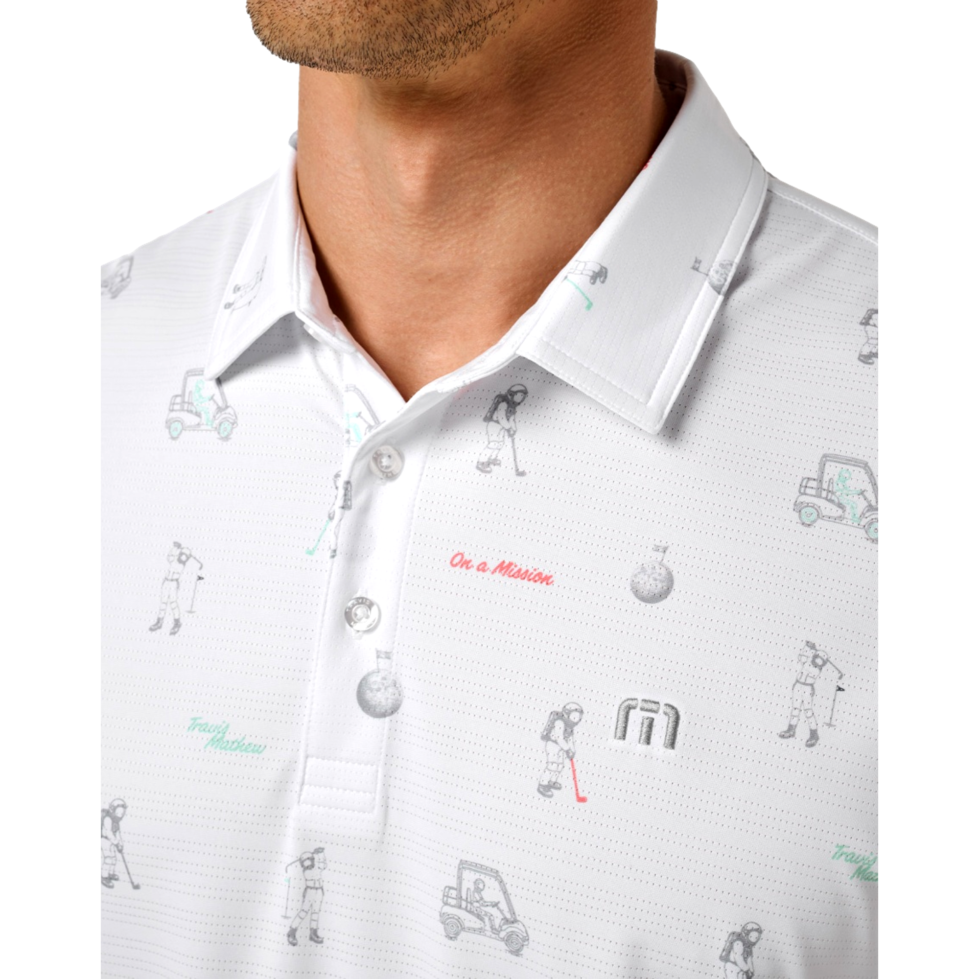 On a Mission Men's Golf Polo Shirt