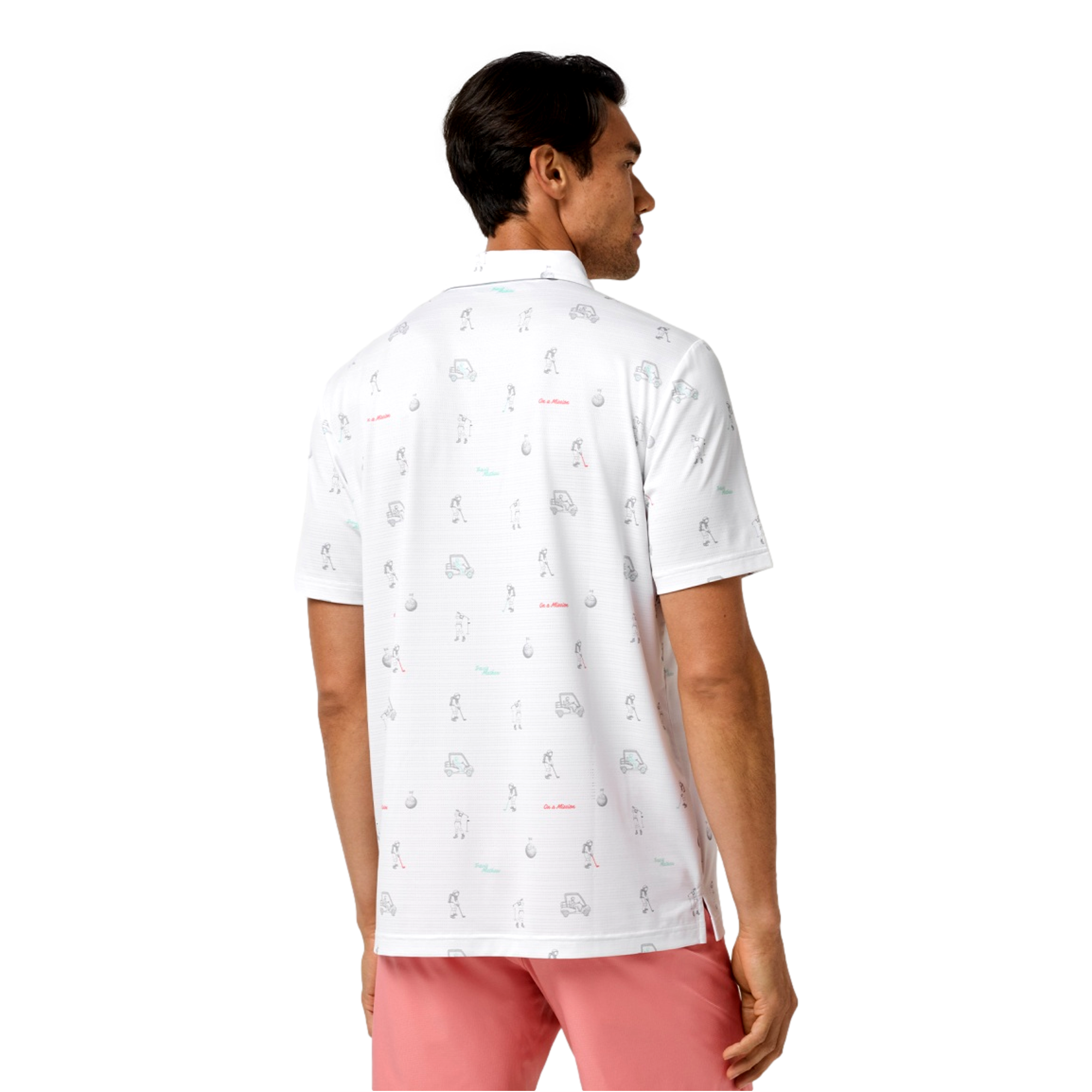 On a Mission Men's Golf Polo Shirt