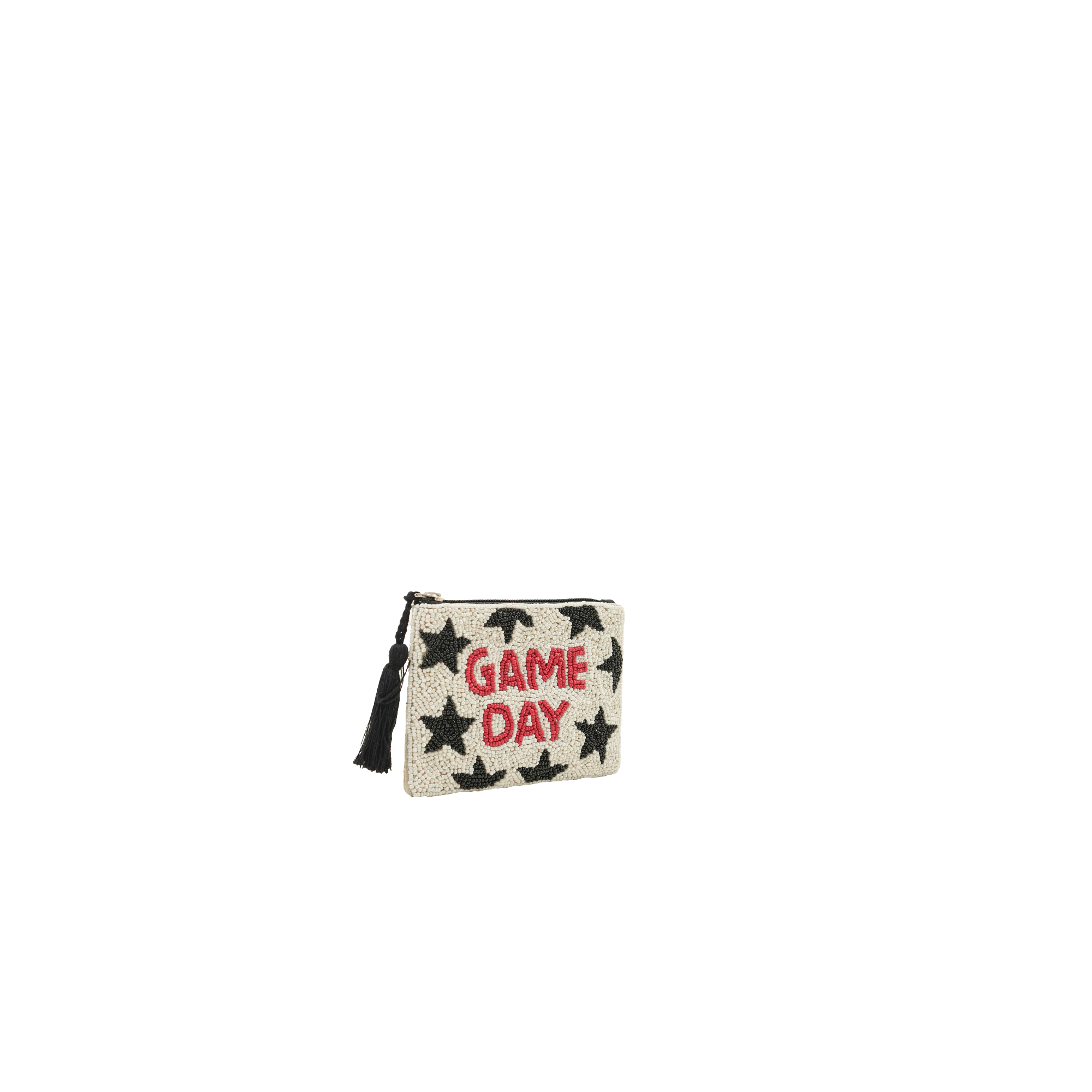 Gameday Beaded Pouch Bag