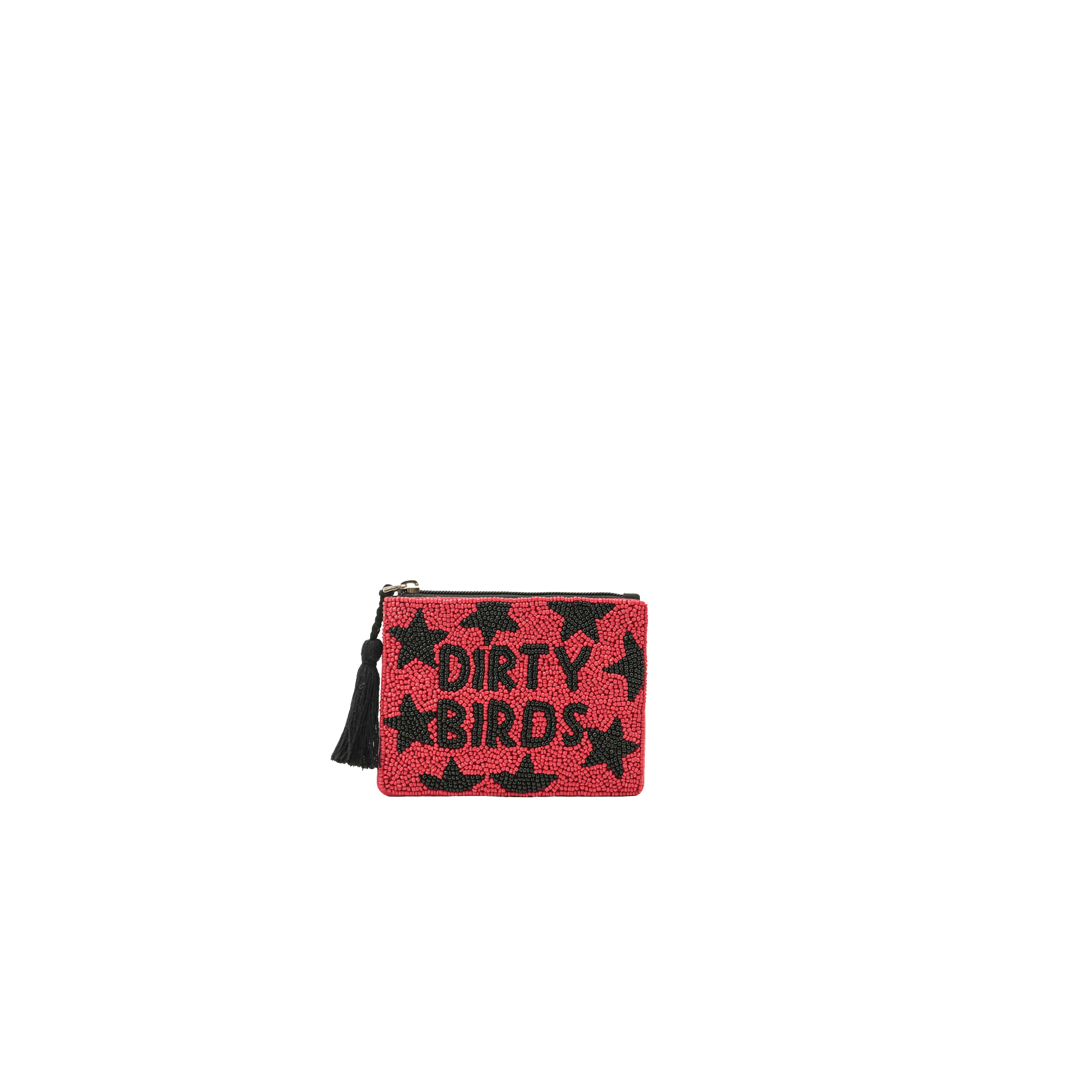Dirty Birds Atlanta Beaded Pouch Bag