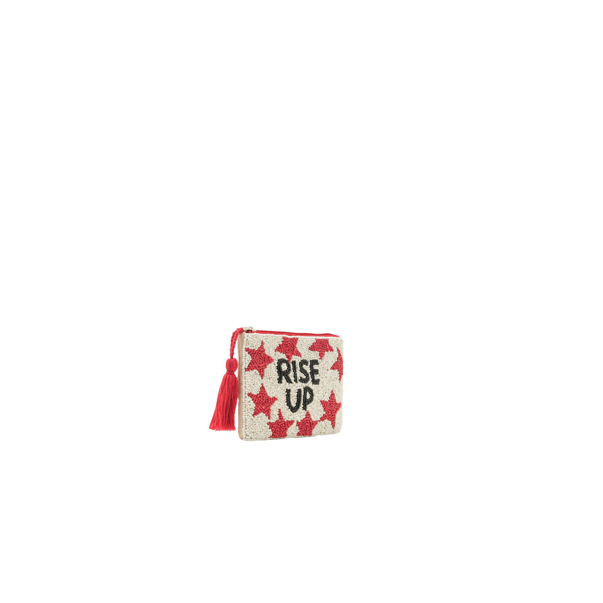 Rise Up Atlanta Beaded Pouch Bag
