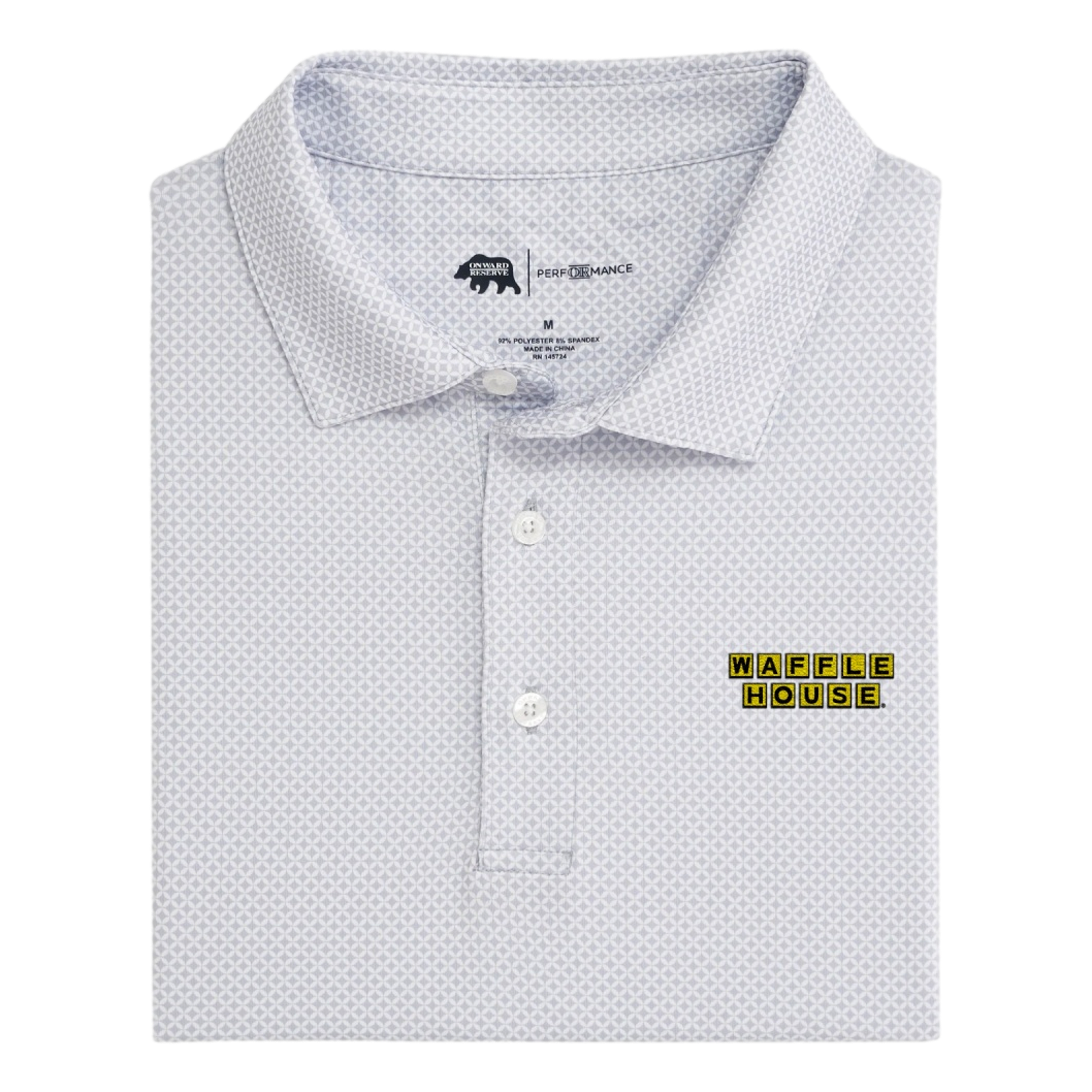 Waffle House Scope Performance Men's Golf Polo Shirt