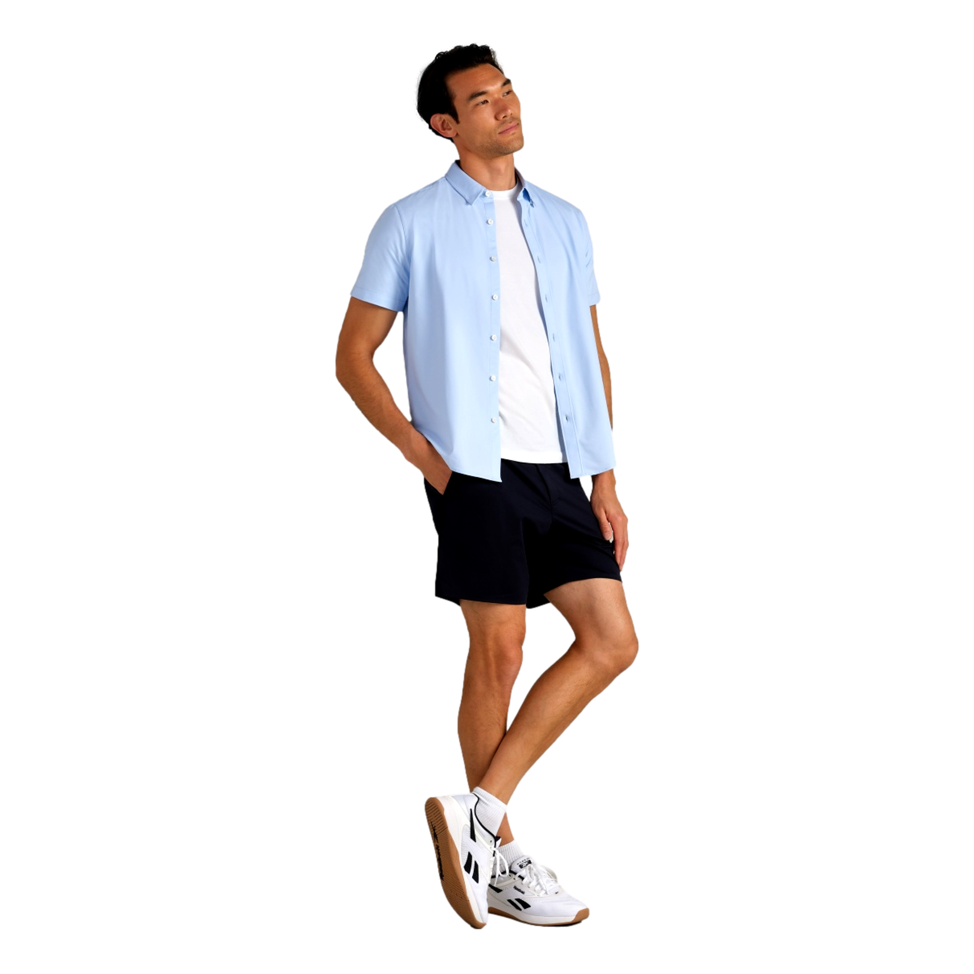 Commuter Button Up Men's Golf Polo Shirt