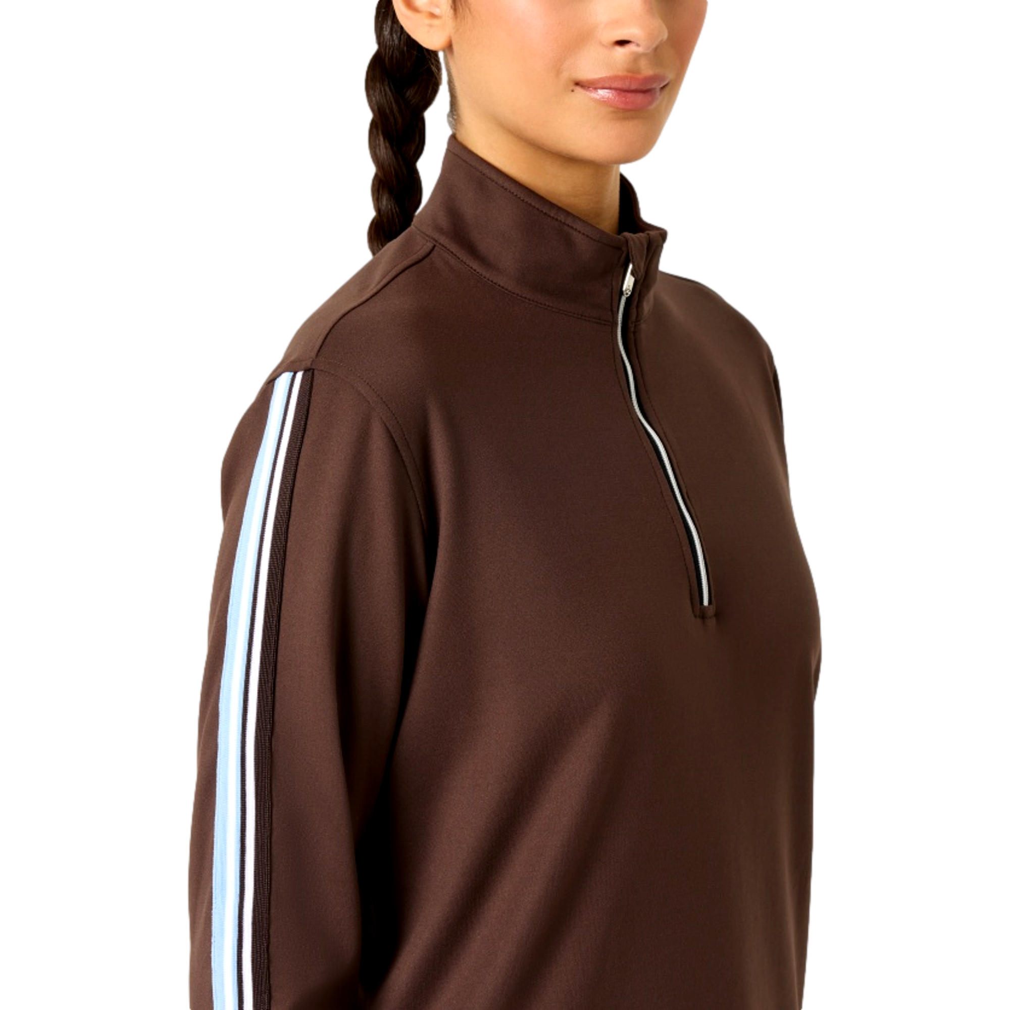 Peach Women's Golf Quarter Zip