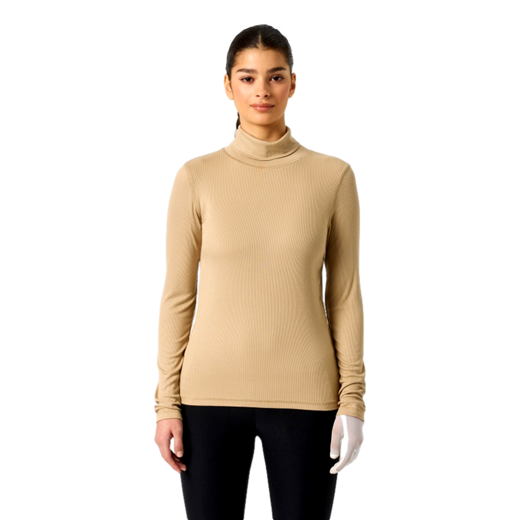 Daily Sports Ancona Women's Long Sleeve Roll Neck Golf Pullover