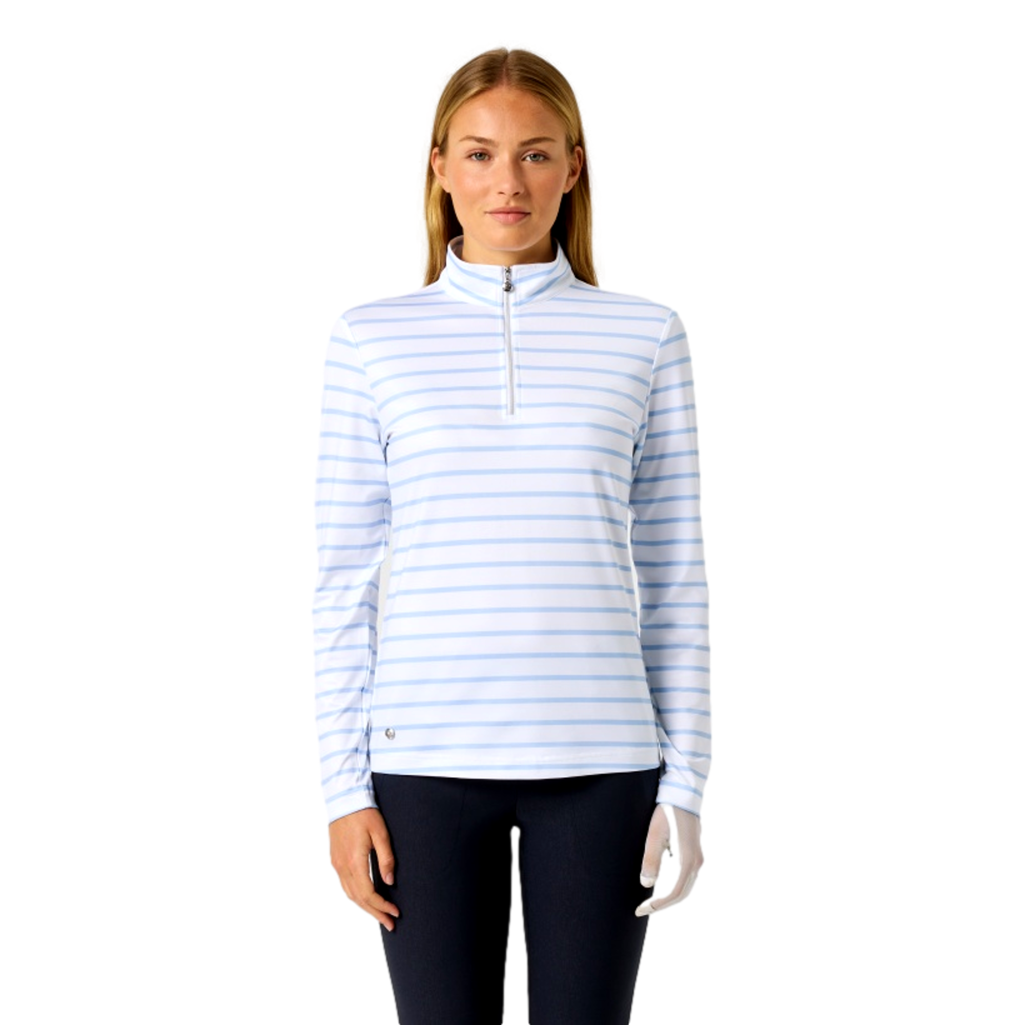 Printed Women's Golf Quarter Zip