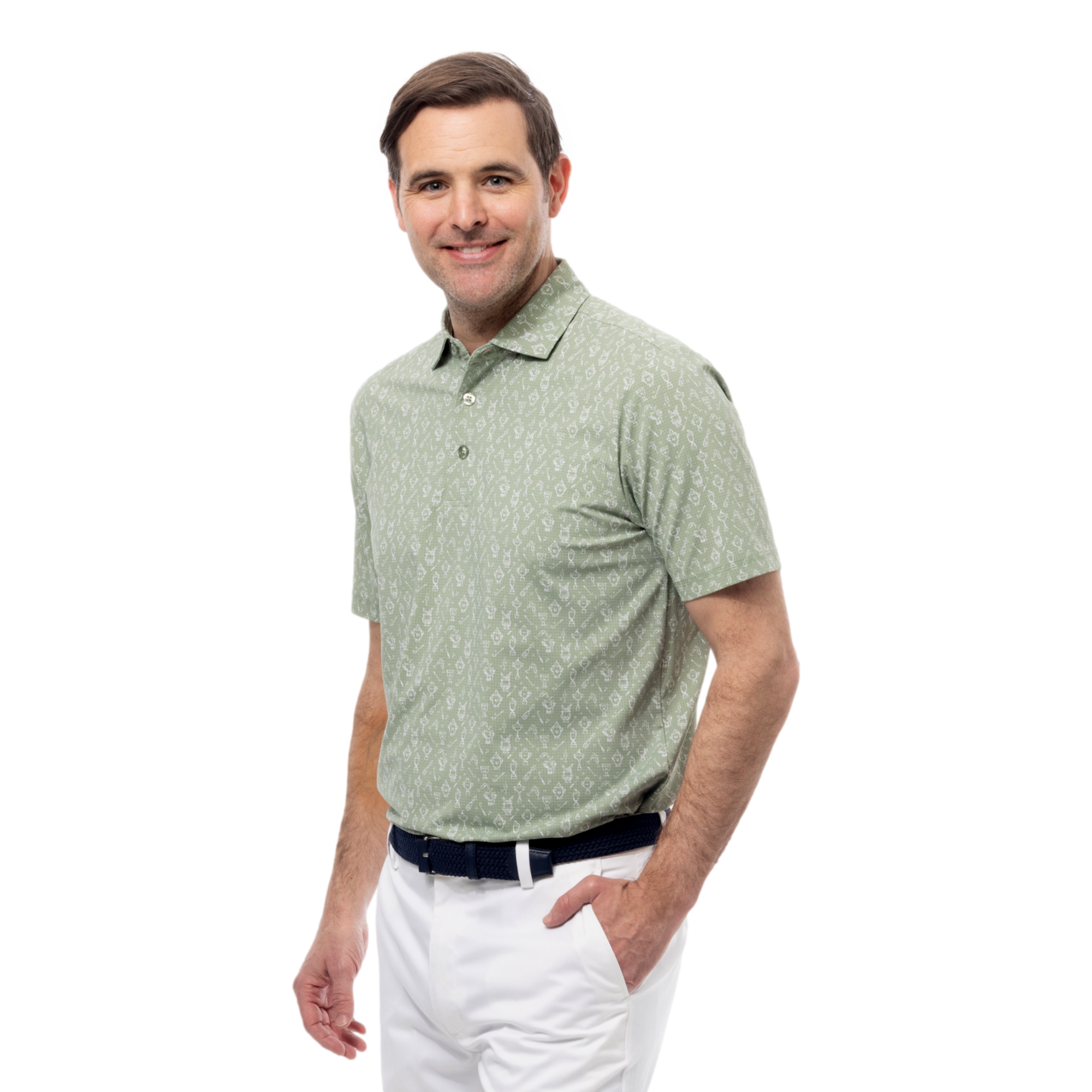 SolAir Short Sleeve Men's Golf Polo Shirt