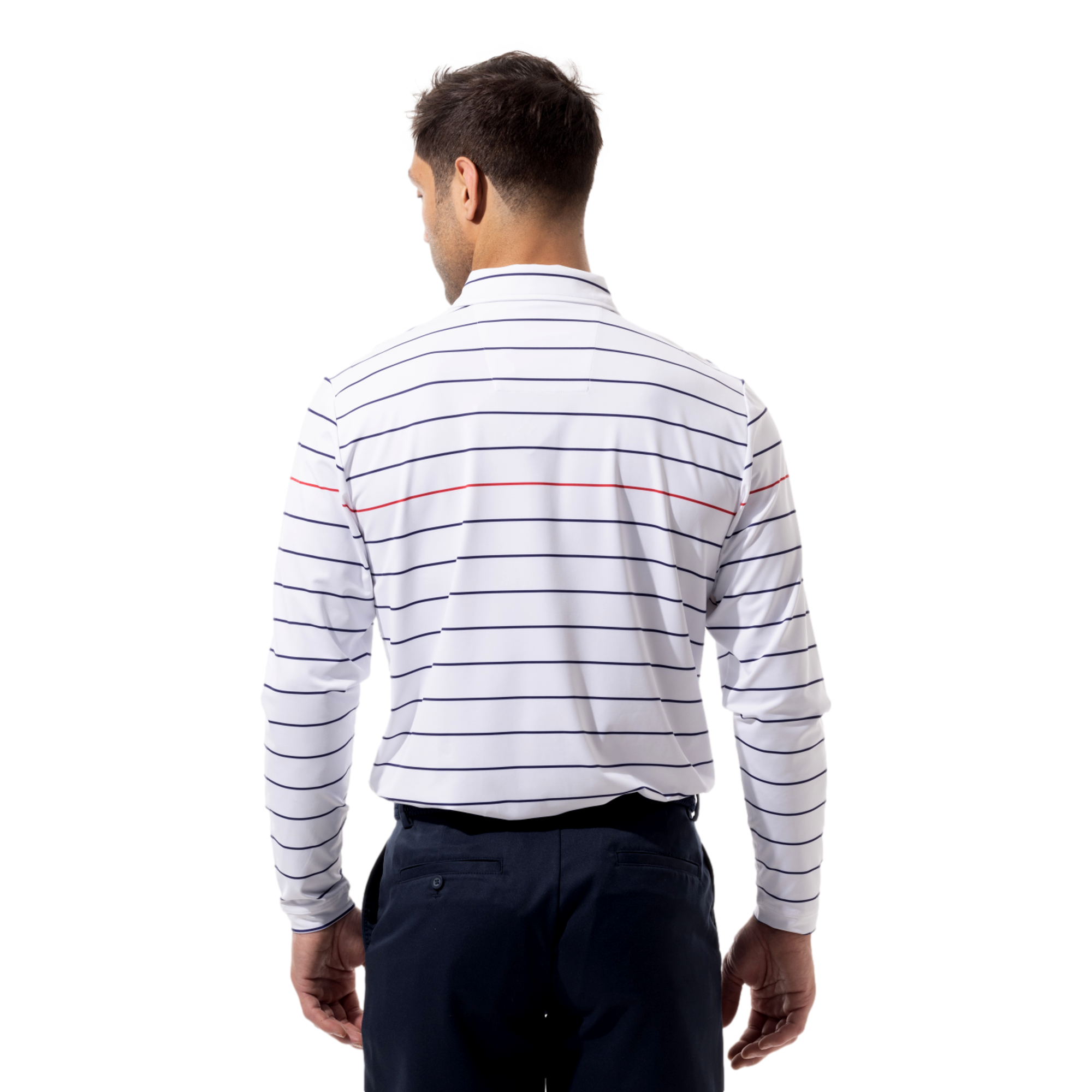 Soltekice Long Sleeve Men's Golf Polo Shirt