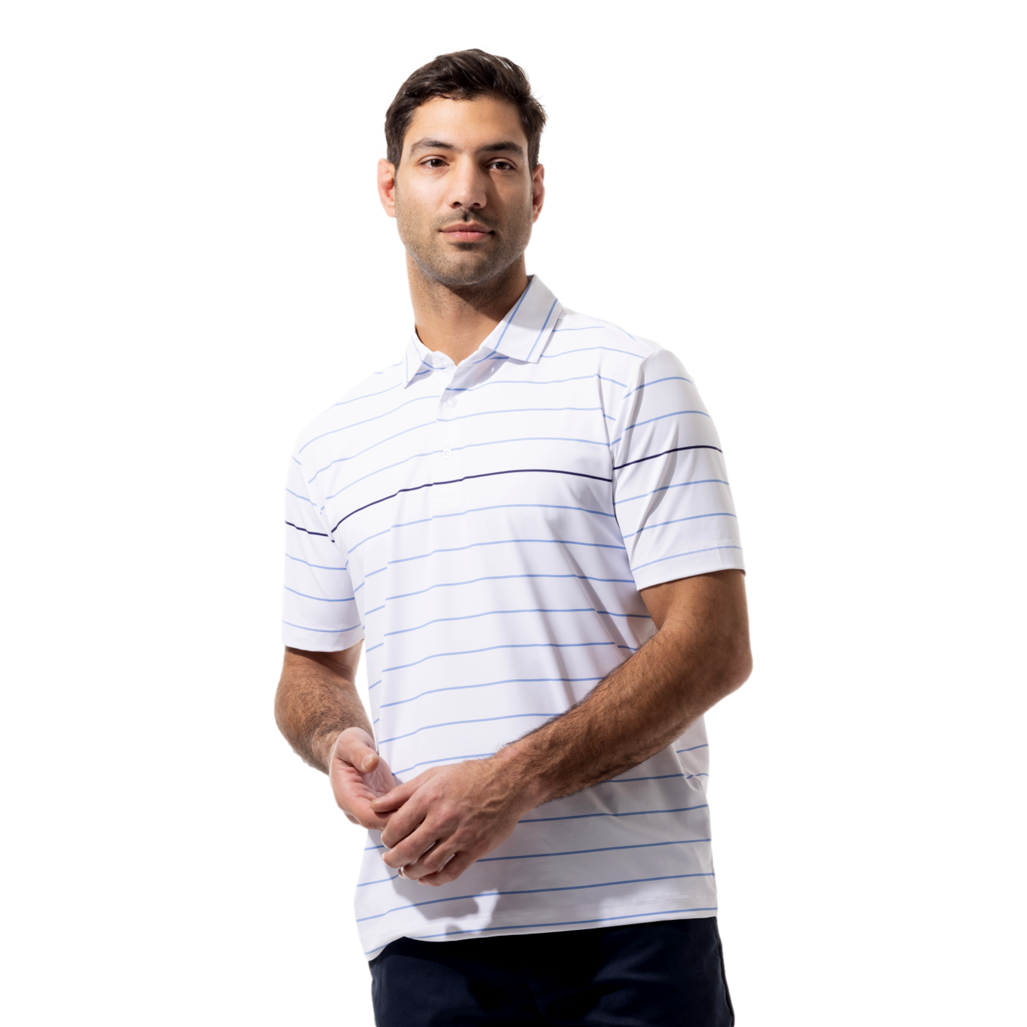 SolTek Ice Short Sleeve Men's Golf Polo Shirt